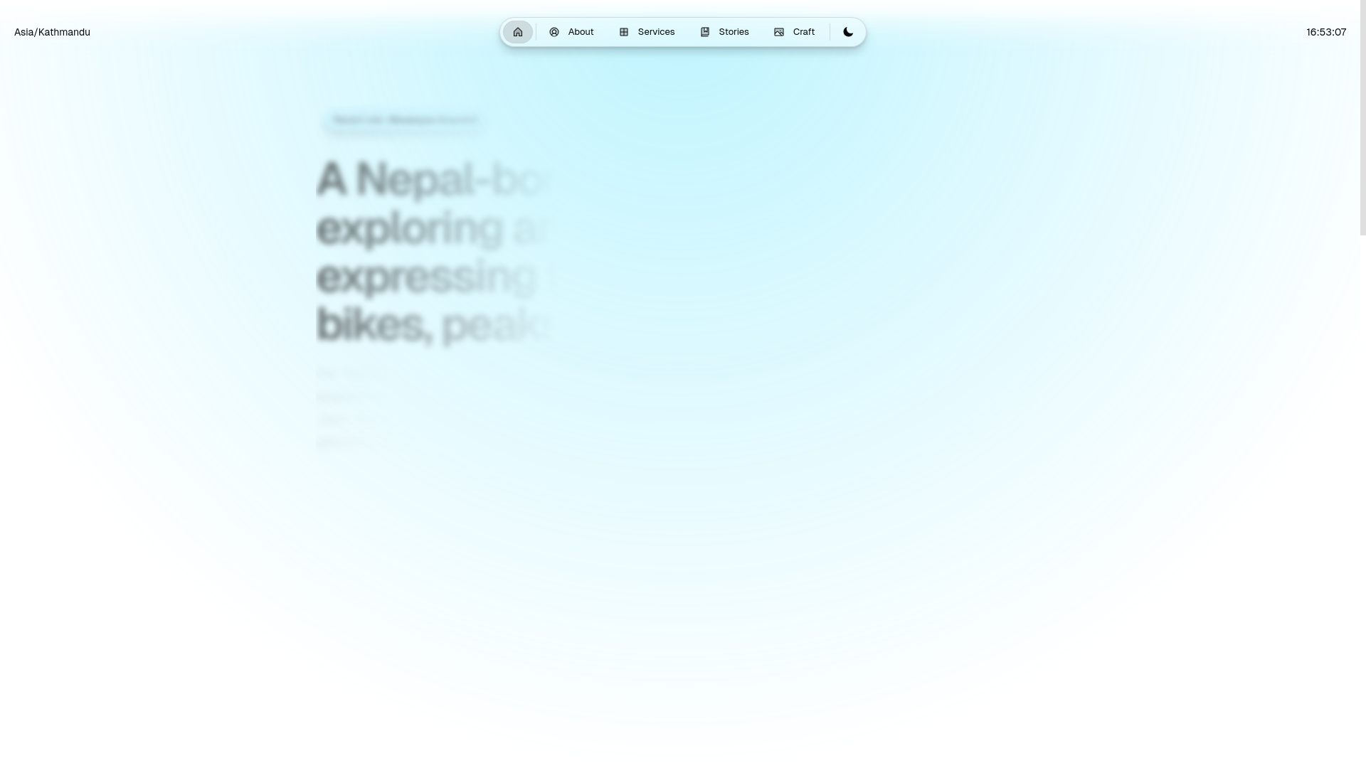 website screenshot of https://tejsonkunwar.com.np/