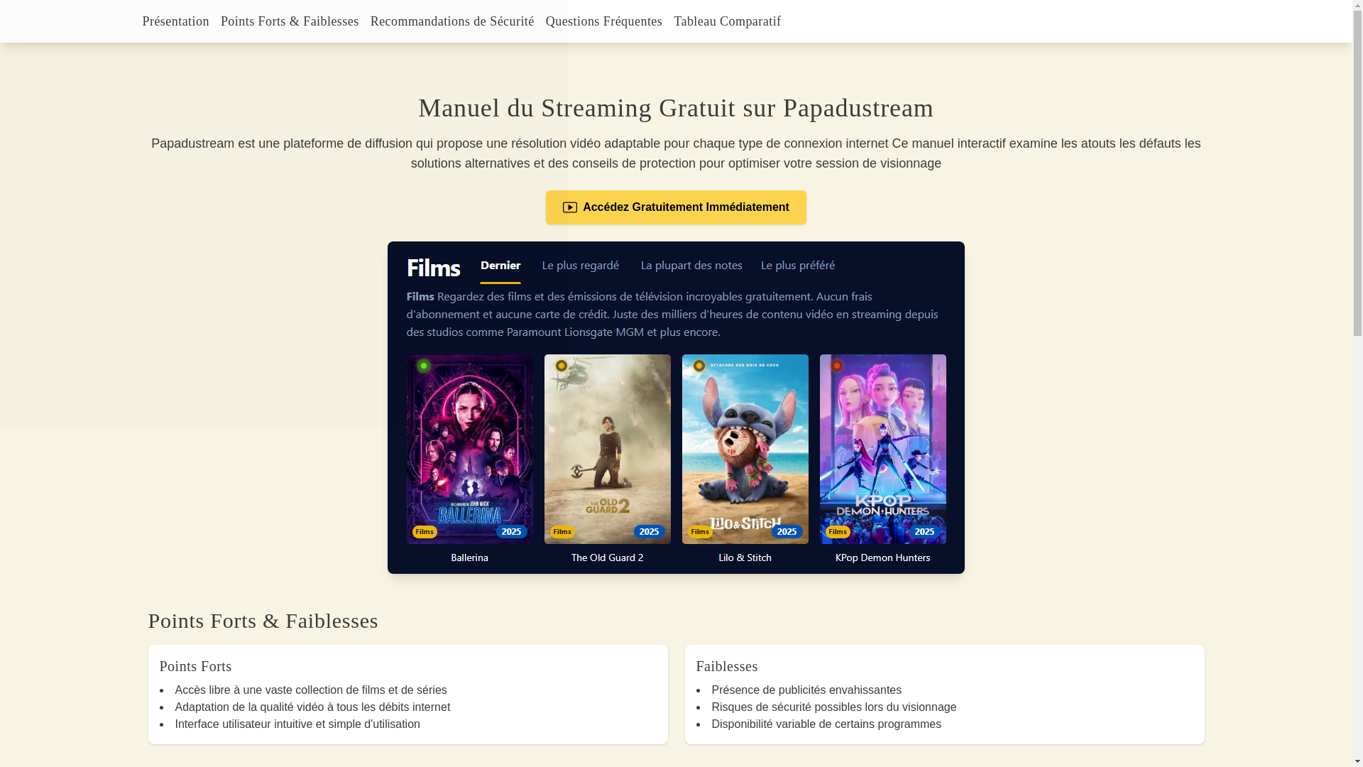 website screenshot of https://papadustream-6jiv.pages.dev/