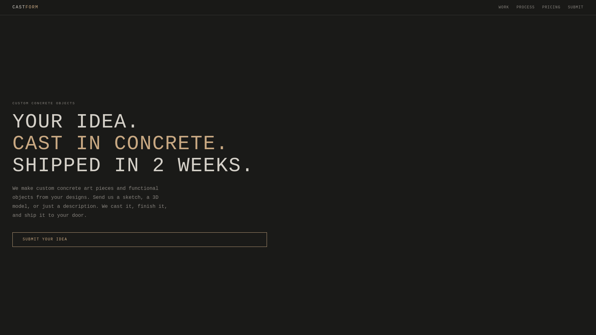 website screenshot of https://castform.pages.dev/