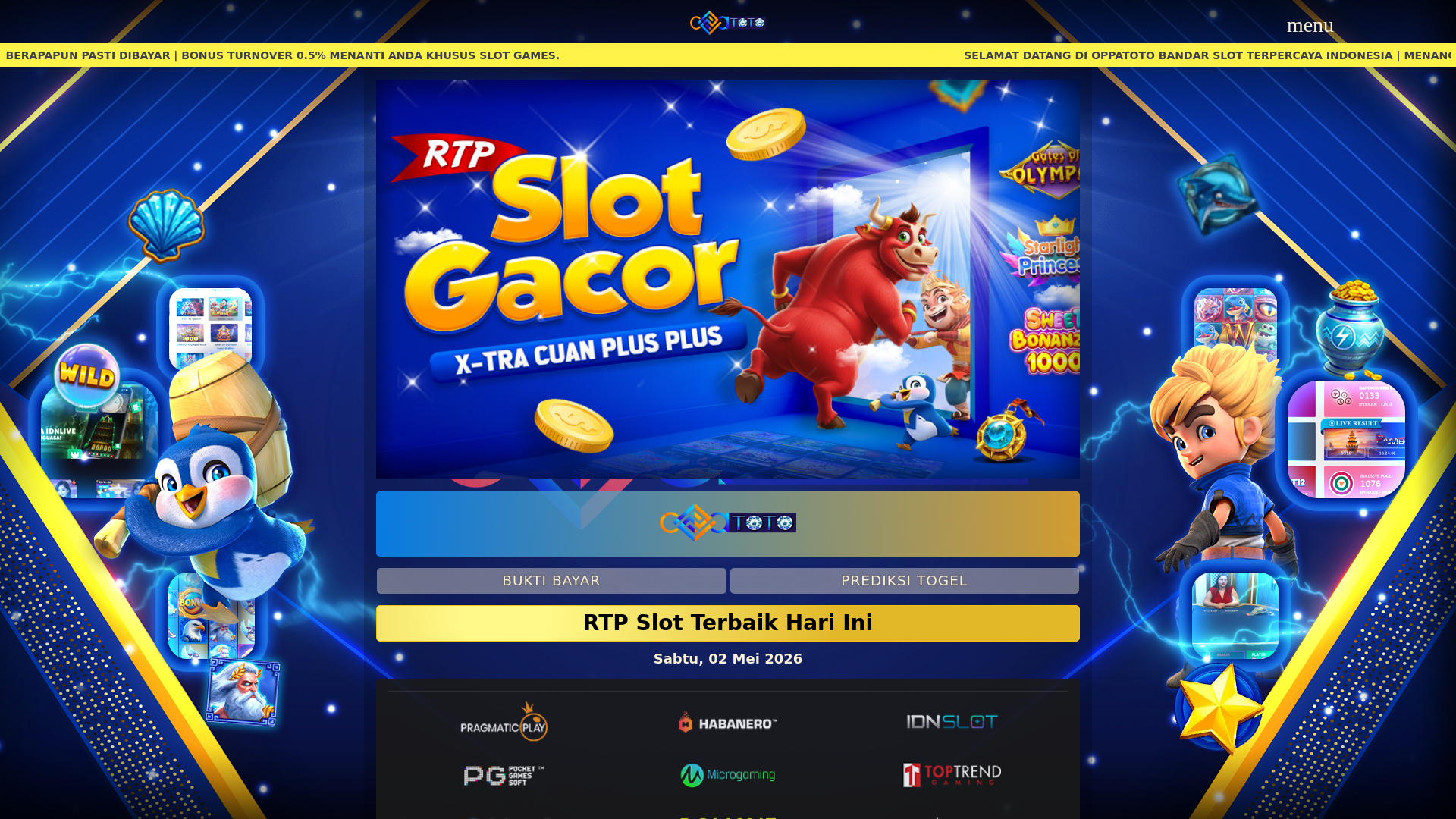 website screenshot of https://rtpslotoppa656.com/