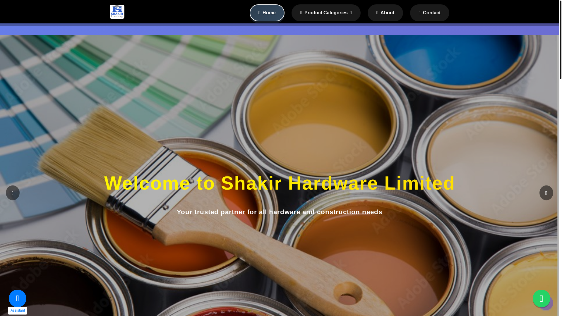 website screenshot of https://shakirhardwarelimited.co.ke/