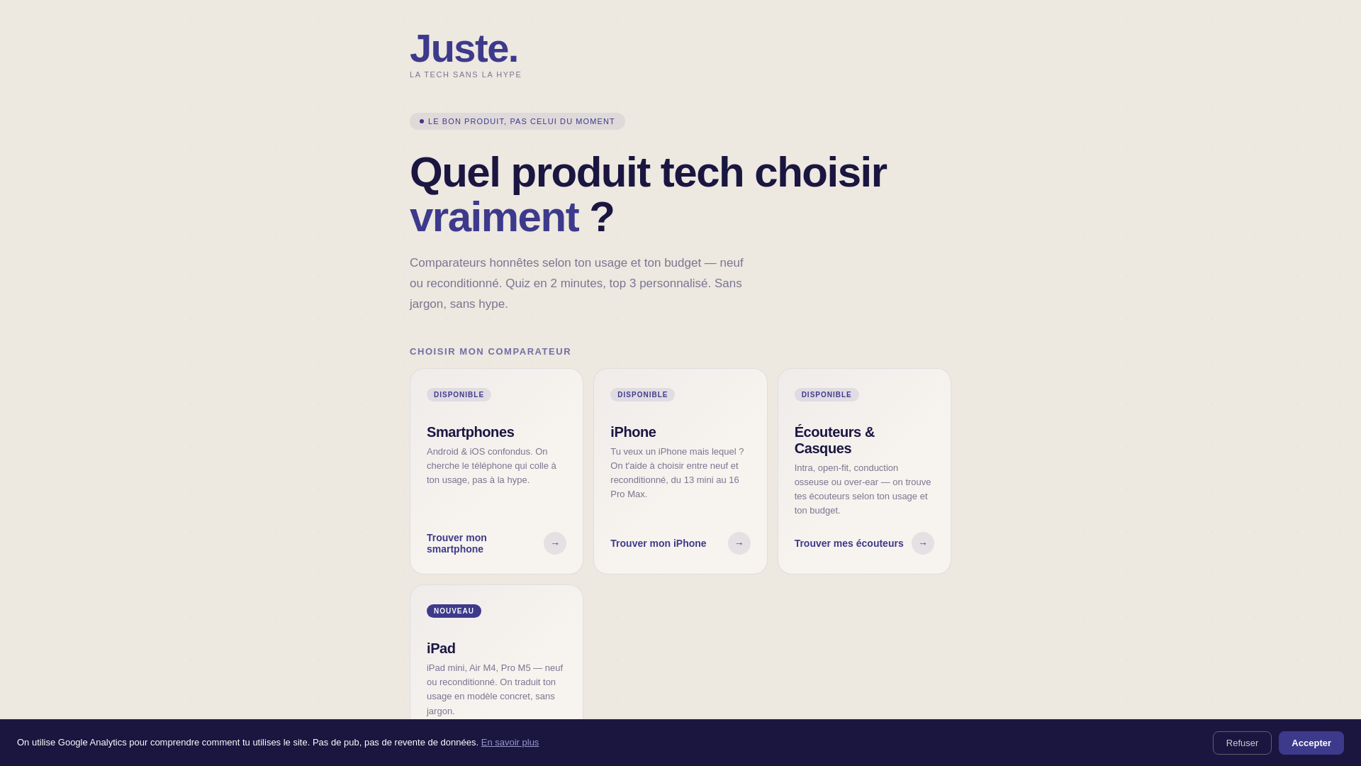 website screenshot of https://appjuste.pages.dev/