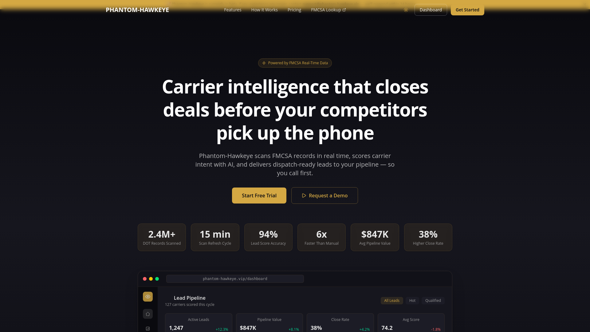 website screenshot of https://phantom-hawkeye.vip/