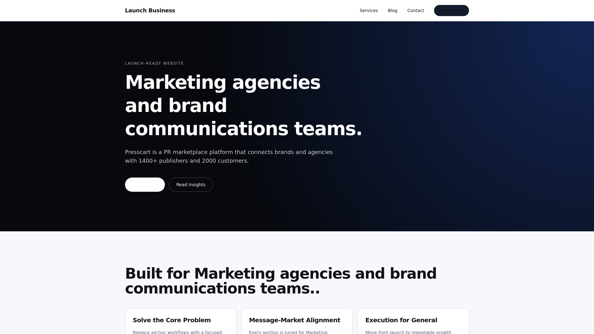 website screenshot of https://sandbox-6eff8b59.pages.dev/