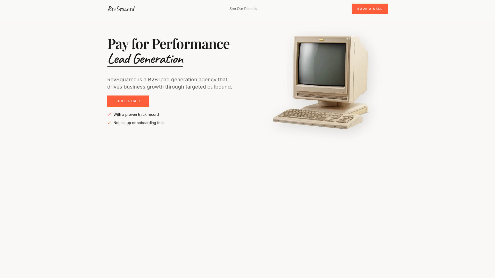 website screenshot of https://teamrevsquaredcloud.com
