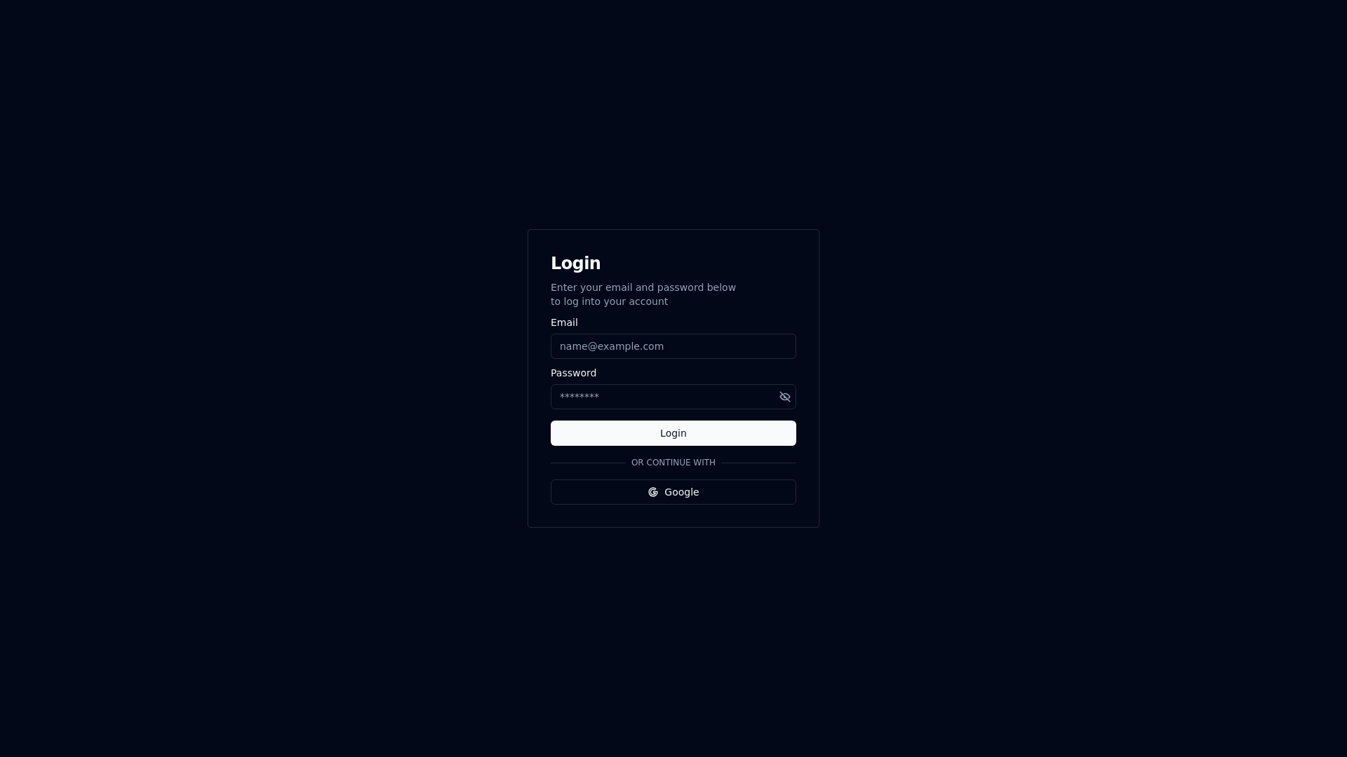 website screenshot of https://parydise-admin-panel.pages.dev/