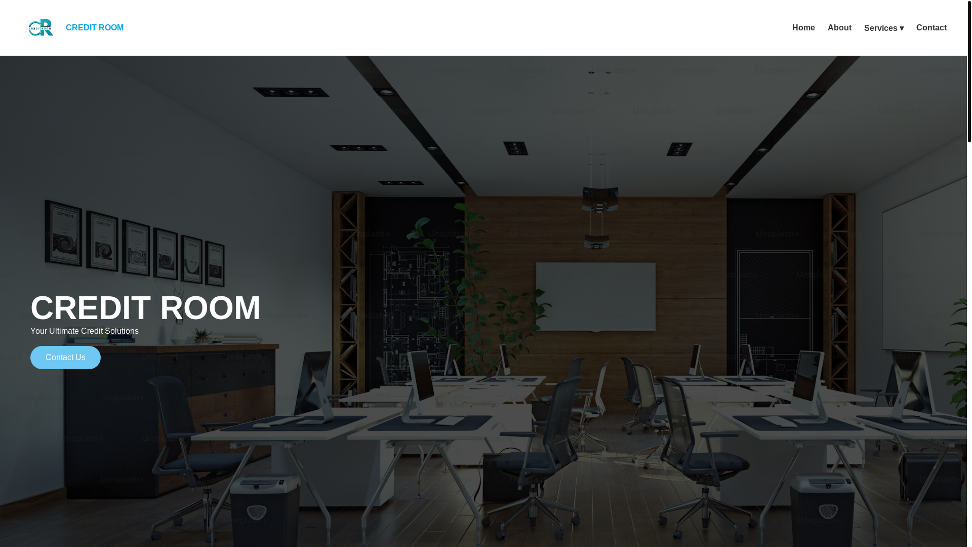 website screenshot of https://creditroom.co.za/