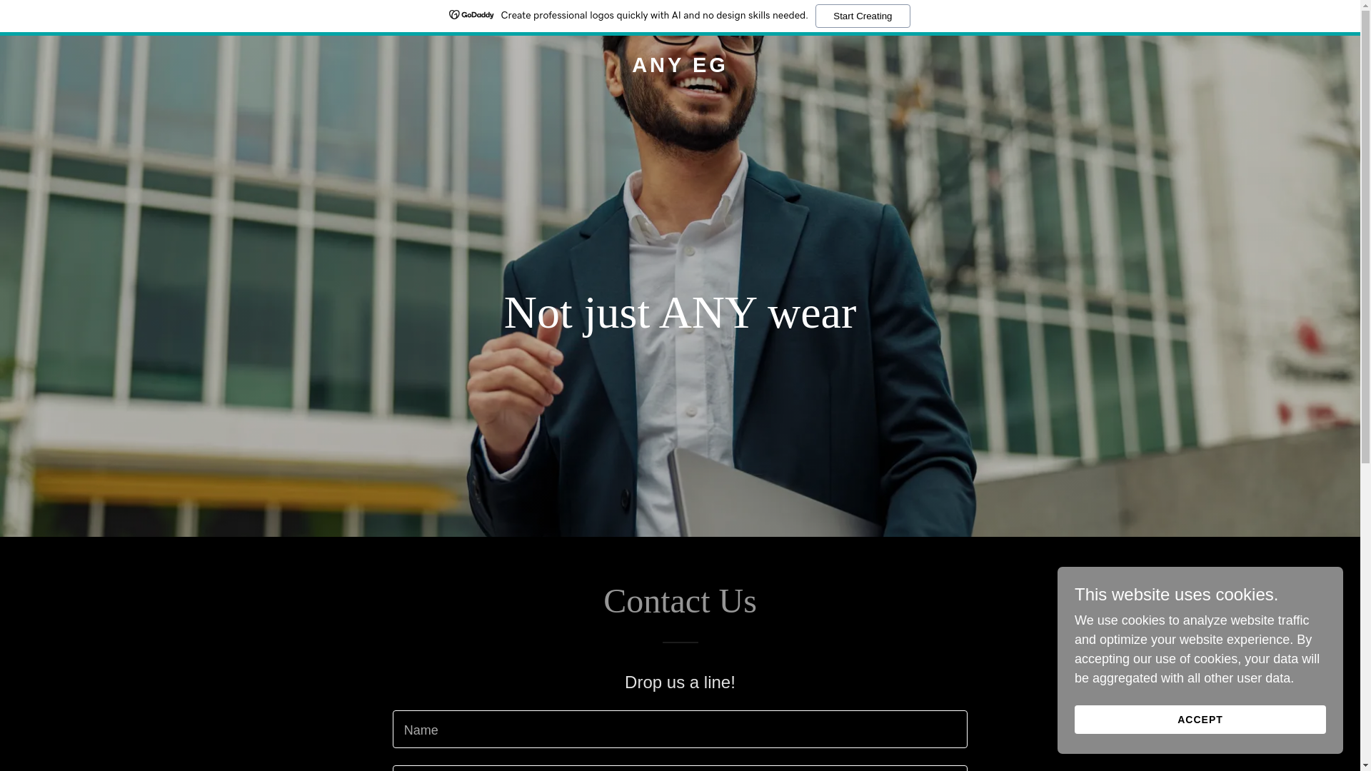 website screenshot of https://any-eg.com/