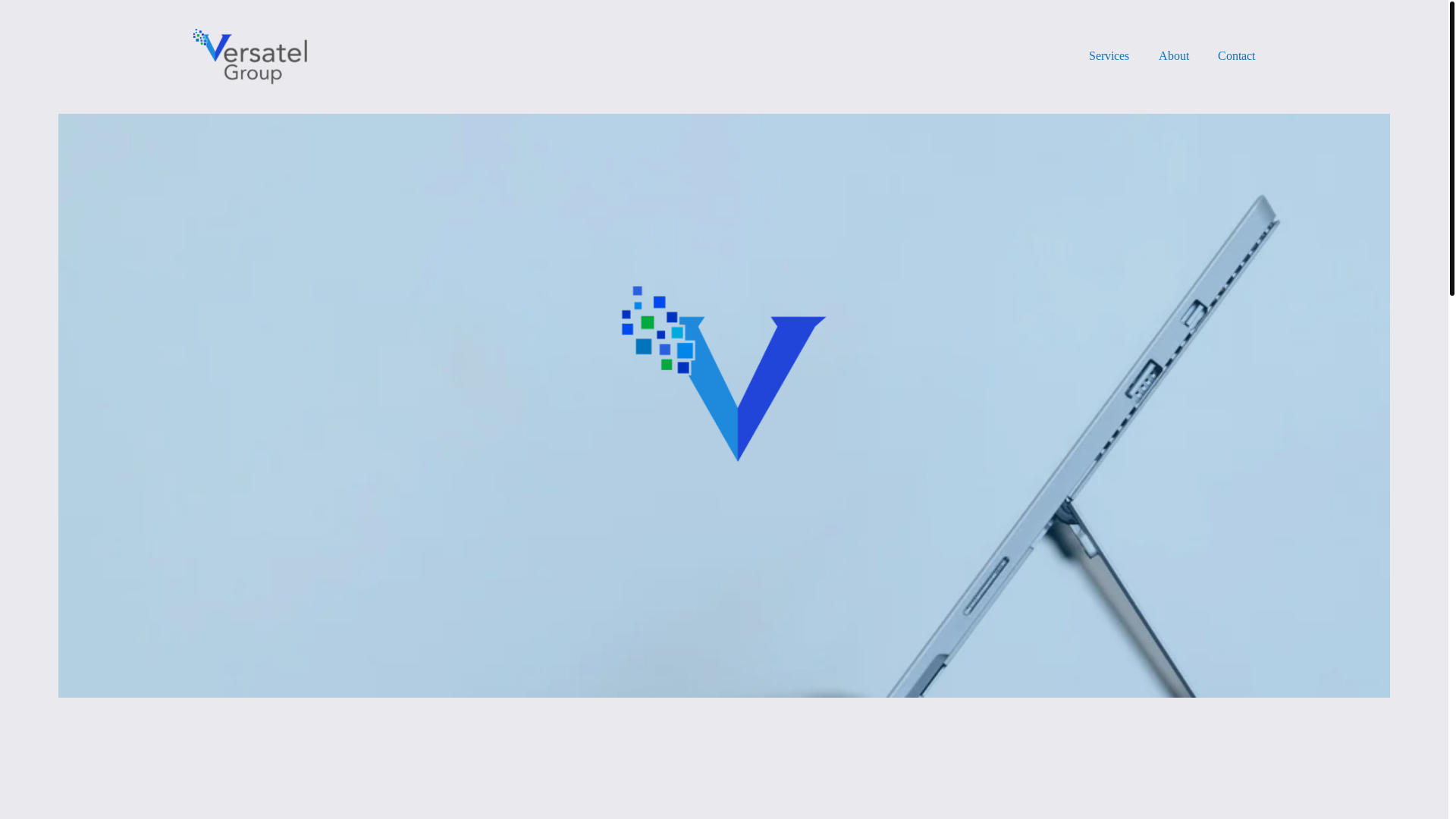 website screenshot of https://versatelgroup.net/