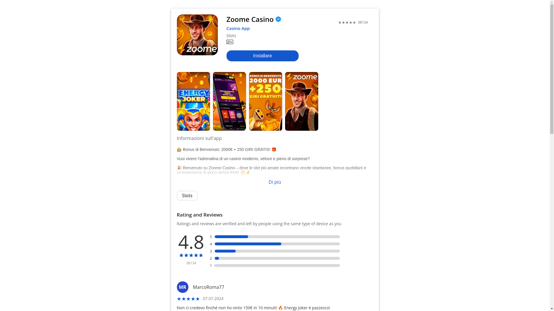 website screenshot of https://play-zoome-casino.shop/