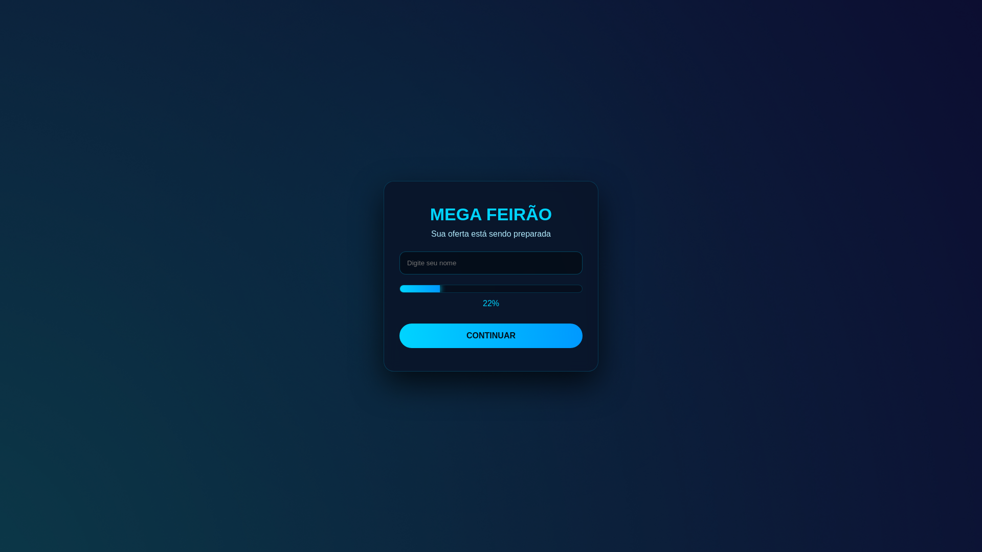 website screenshot of https://feiralivredecontas.shop/