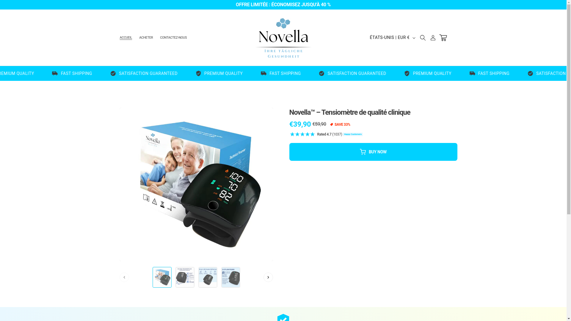 website screenshot of https://santenovella.com/