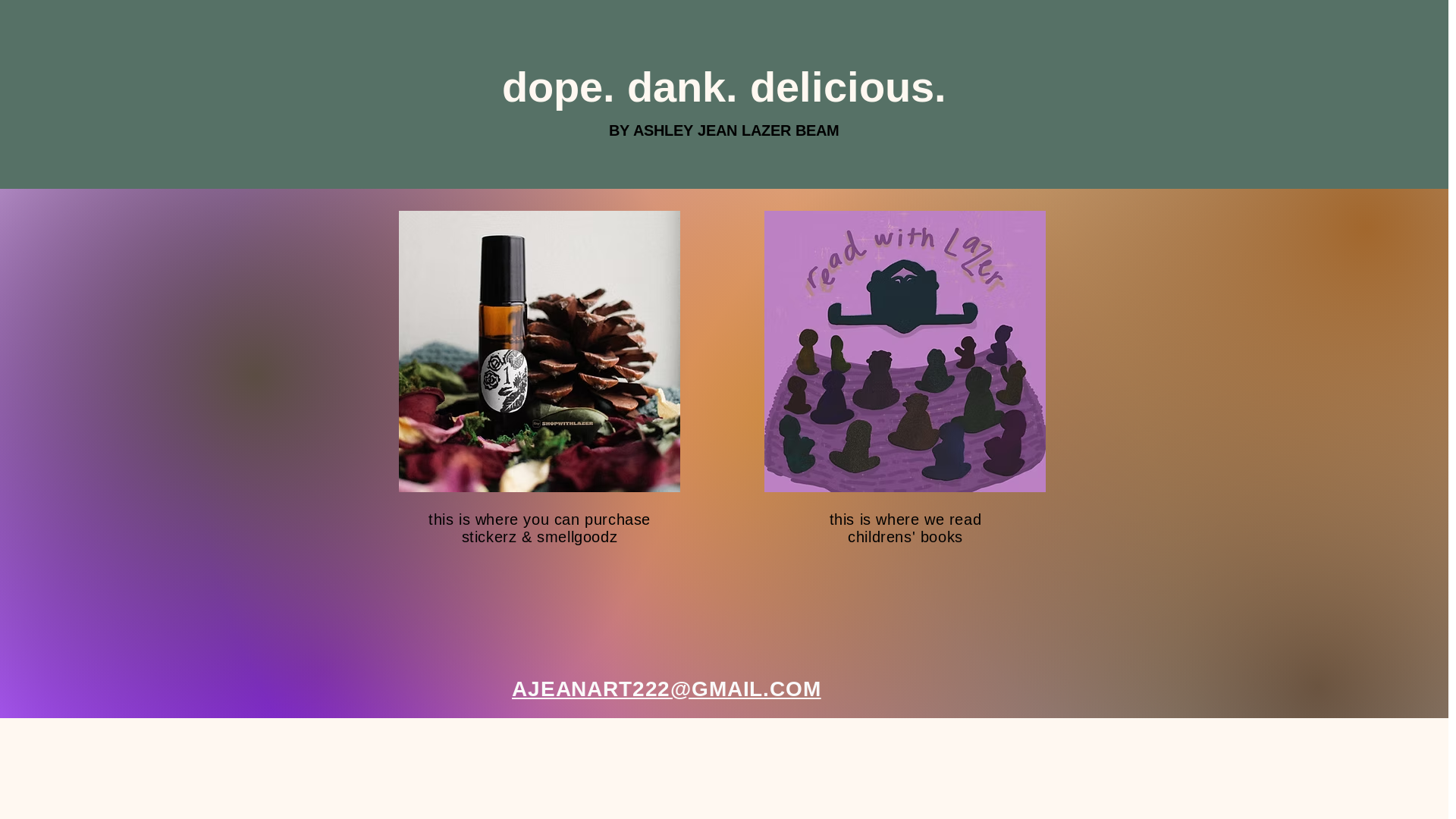 website screenshot of https://dopedankdelicious.com/
