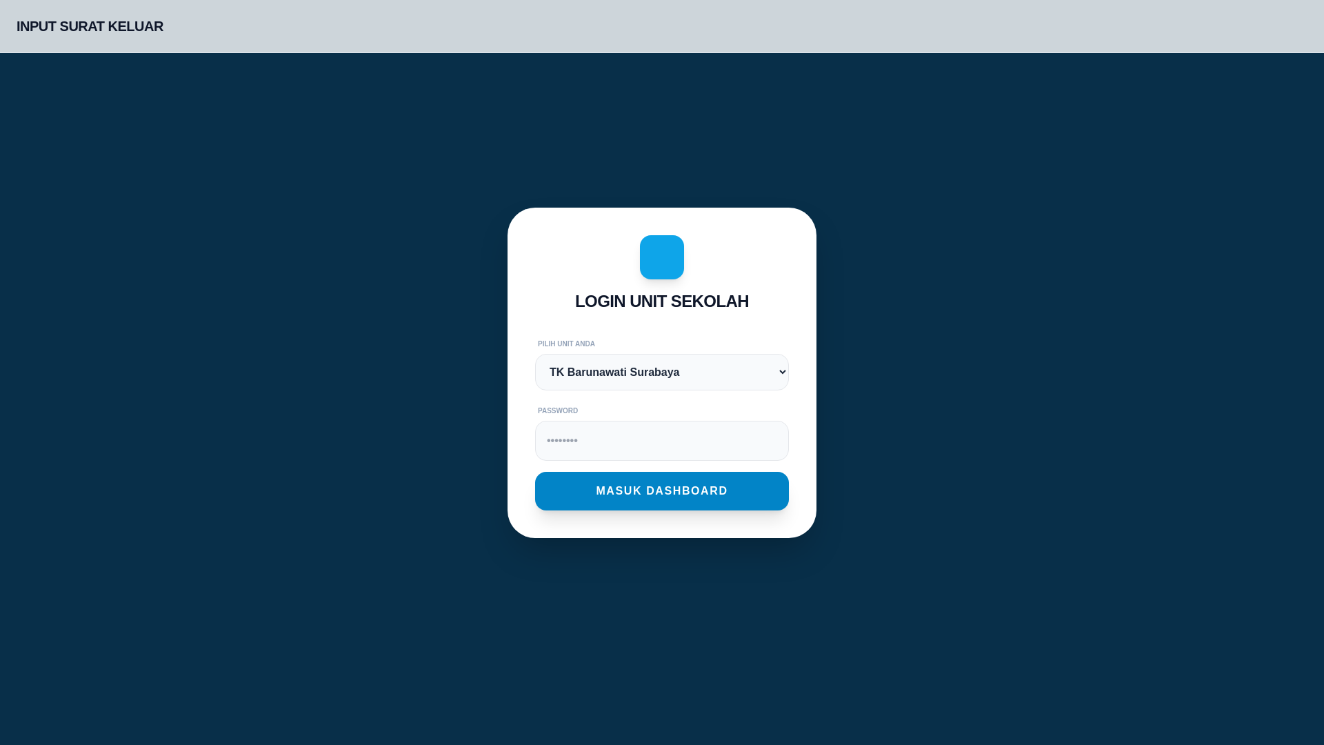 website screenshot of https://test-unit-surat-masuk.pages.dev/