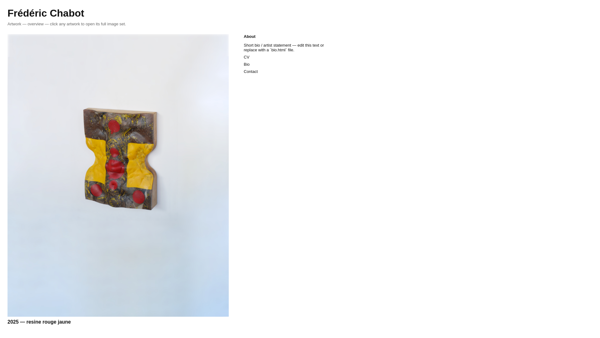 website screenshot of https://fredericchabot.pages.dev/