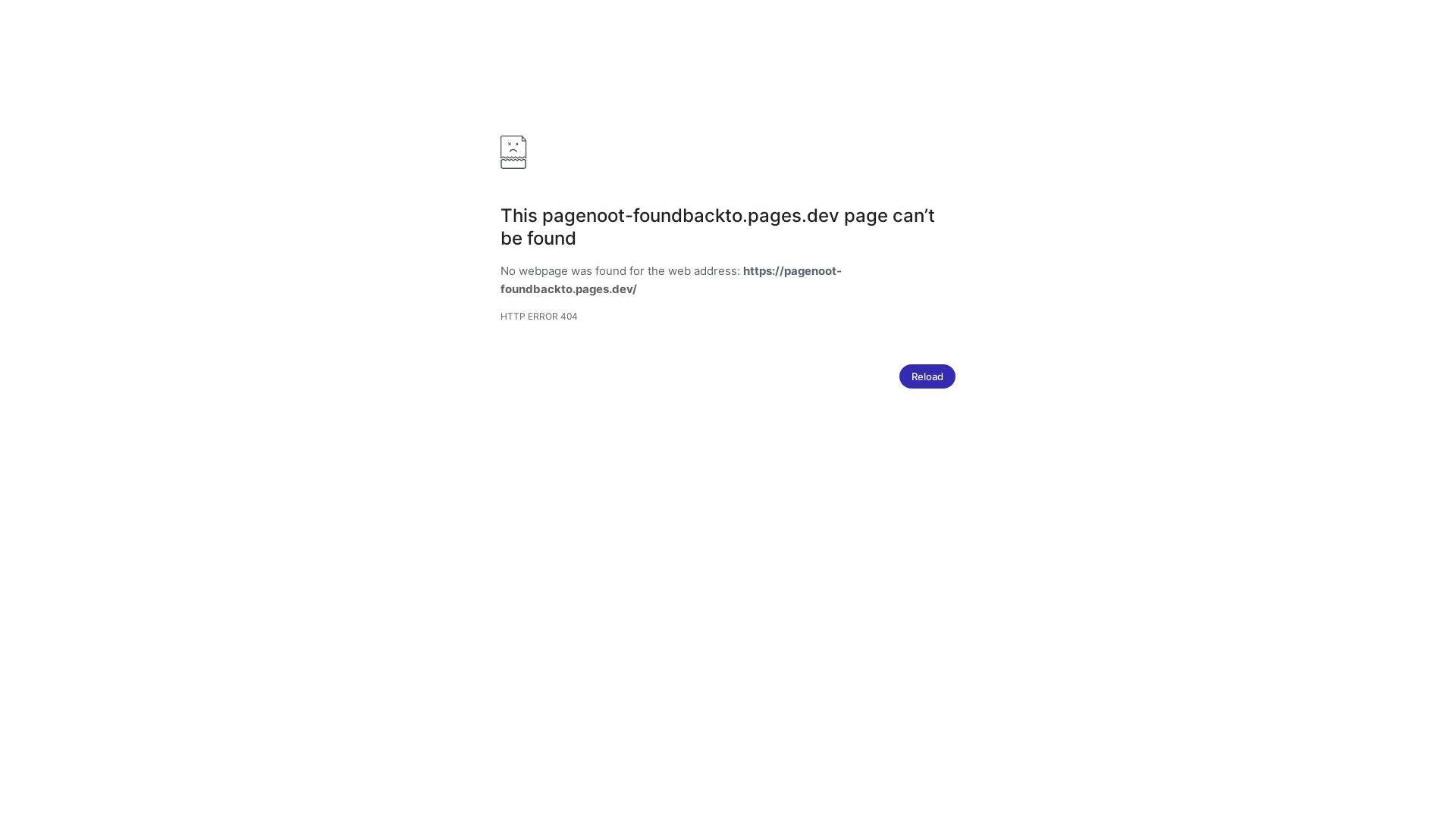 website screenshot of https://pagenoot-foundbackto.pages.dev/