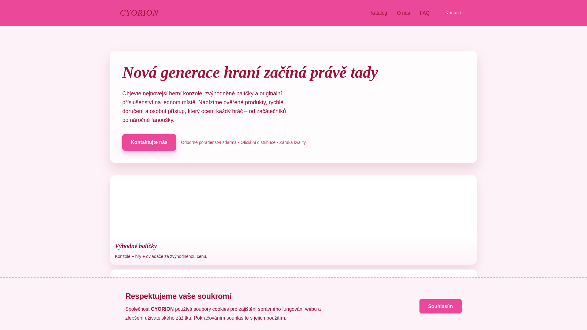 website screenshot of https://cyorion.quest/
