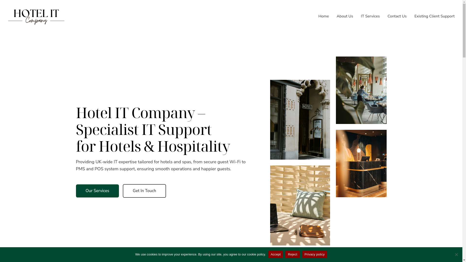 website screenshot of https://hotelitcompany.com/