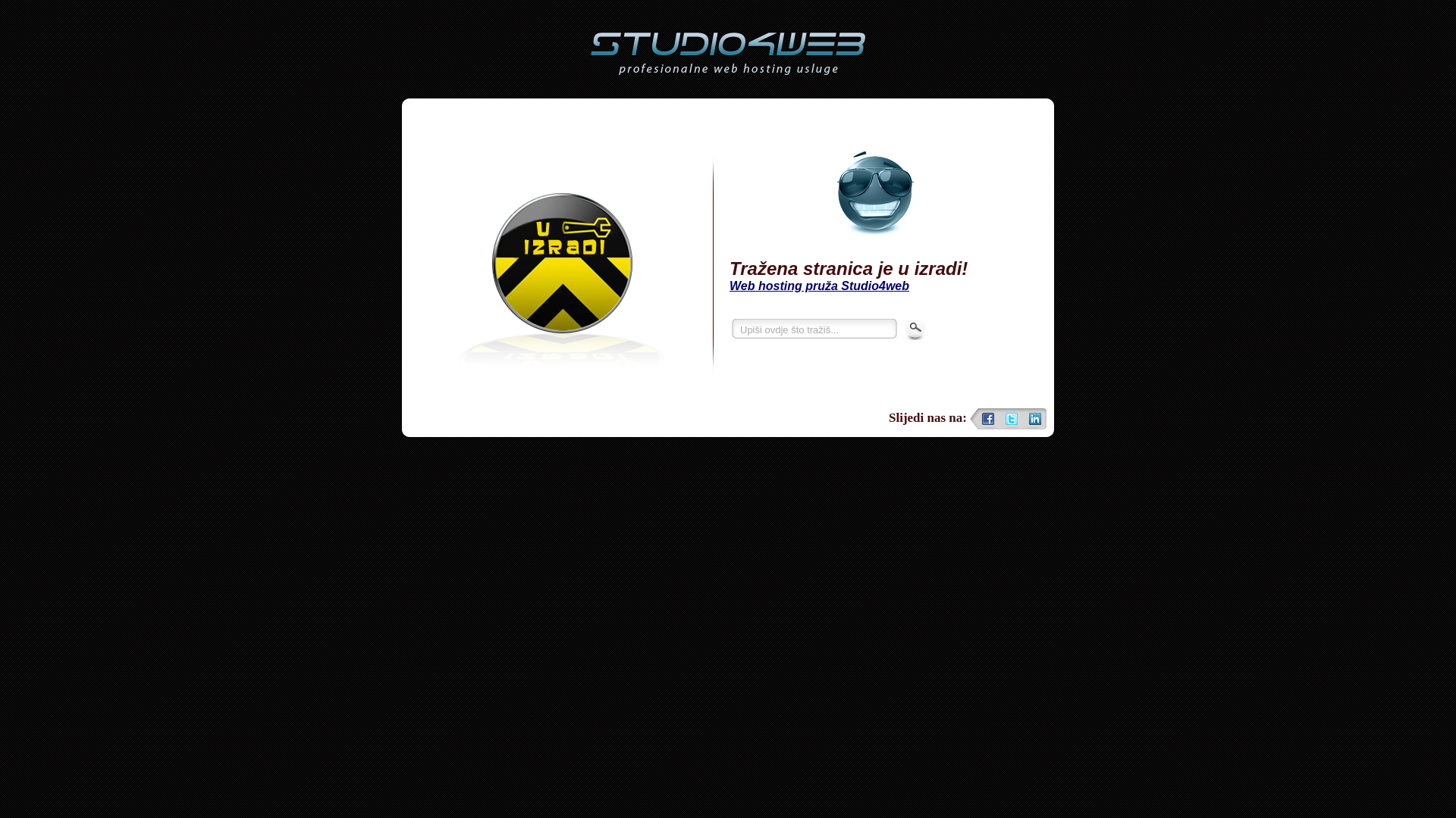 website screenshot of https://dalmatinum-group.hr/