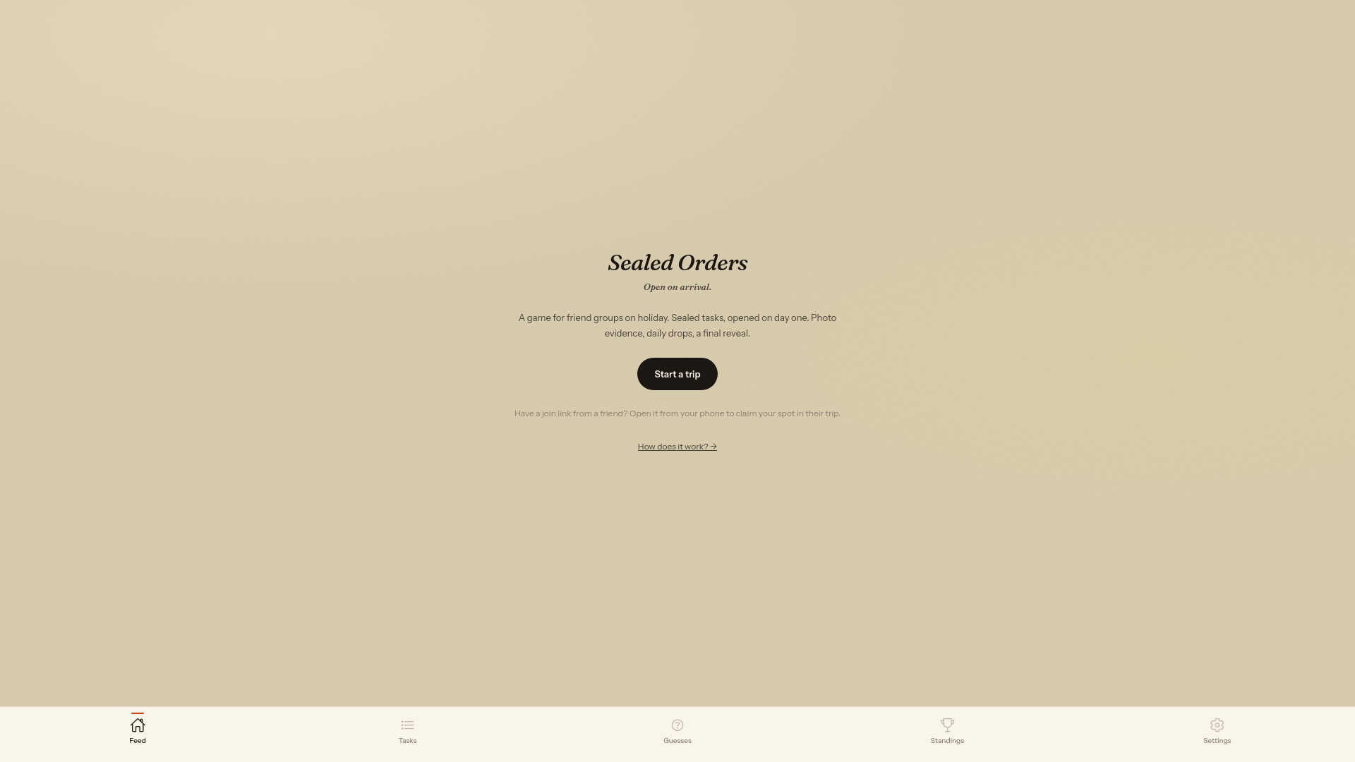 website screenshot of https://sealed-orders-web.pages.dev/