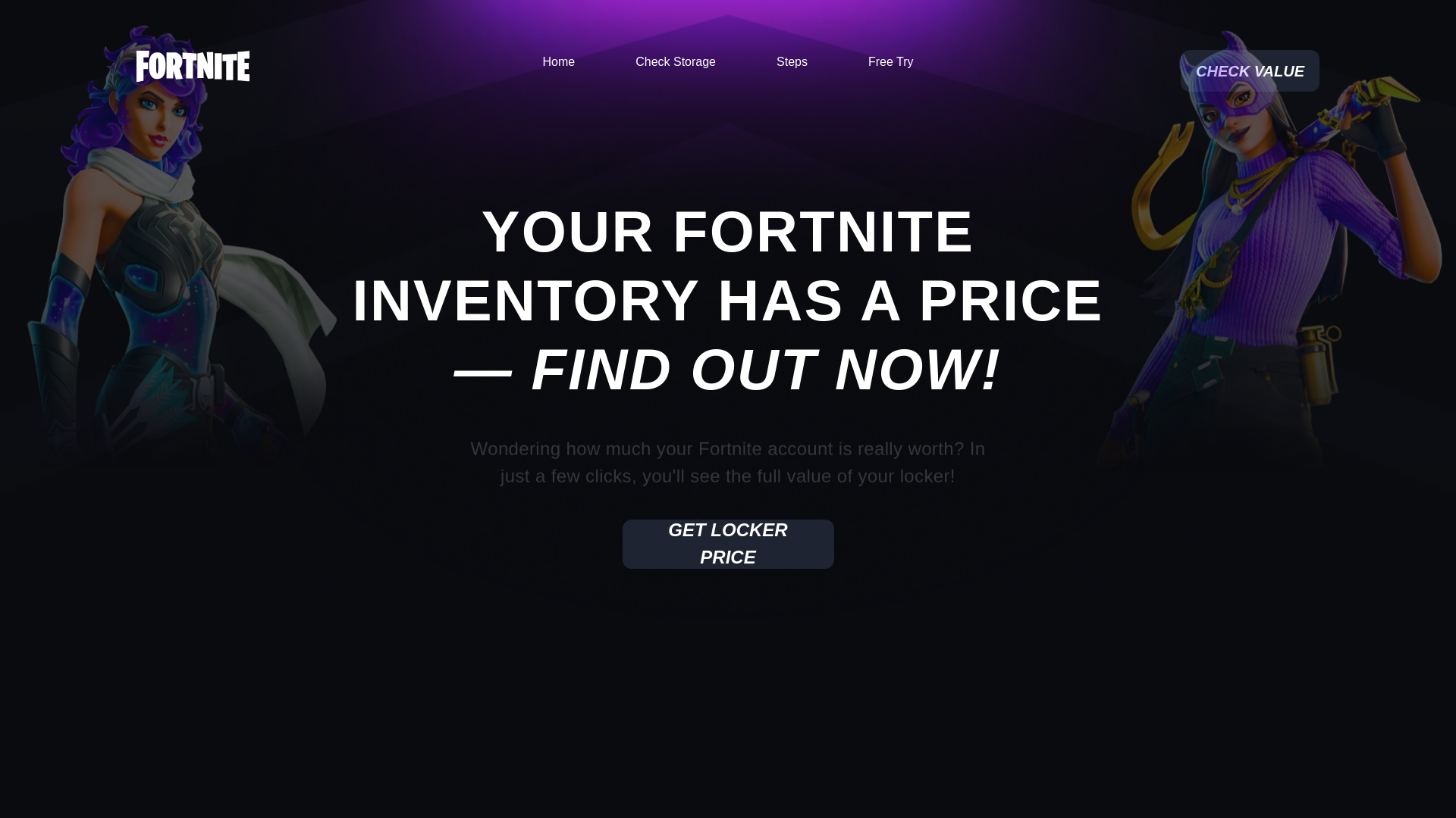 website screenshot of https://fortrush.info