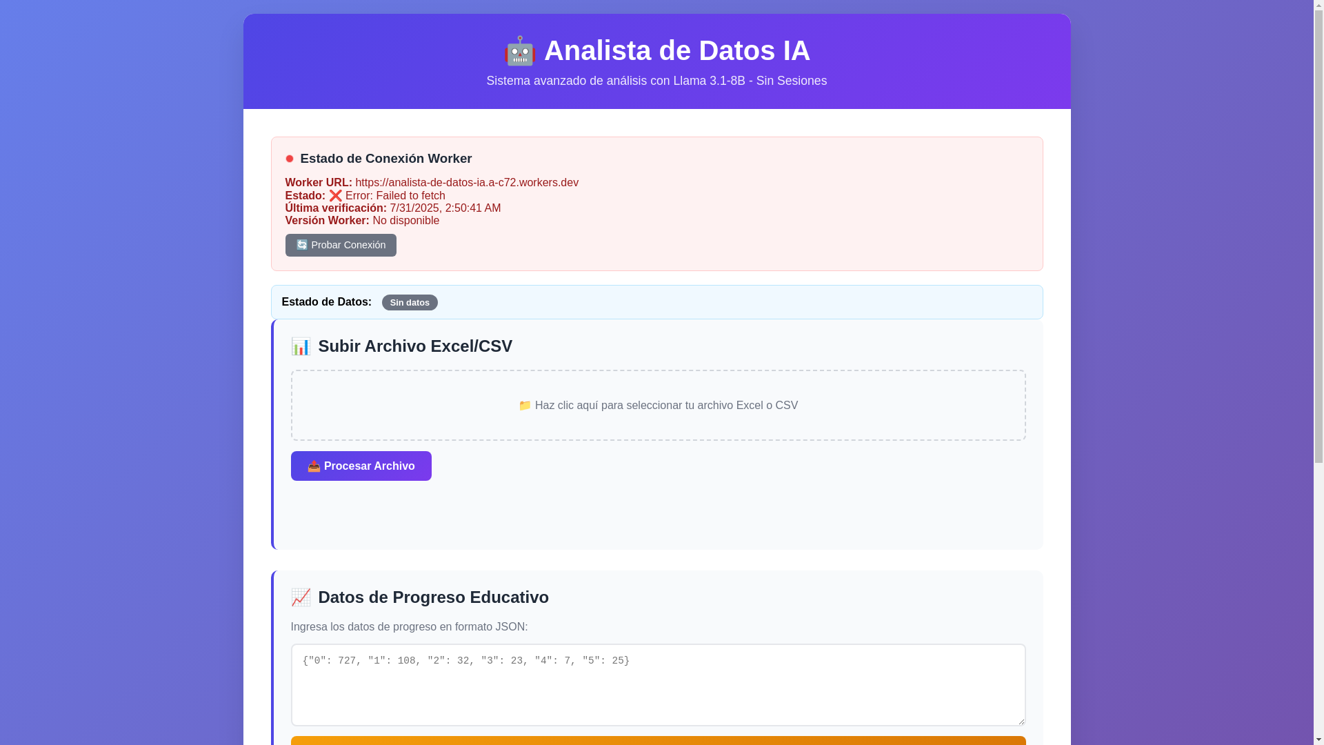 website screenshot of https://analista-datos-ia.pages.dev/