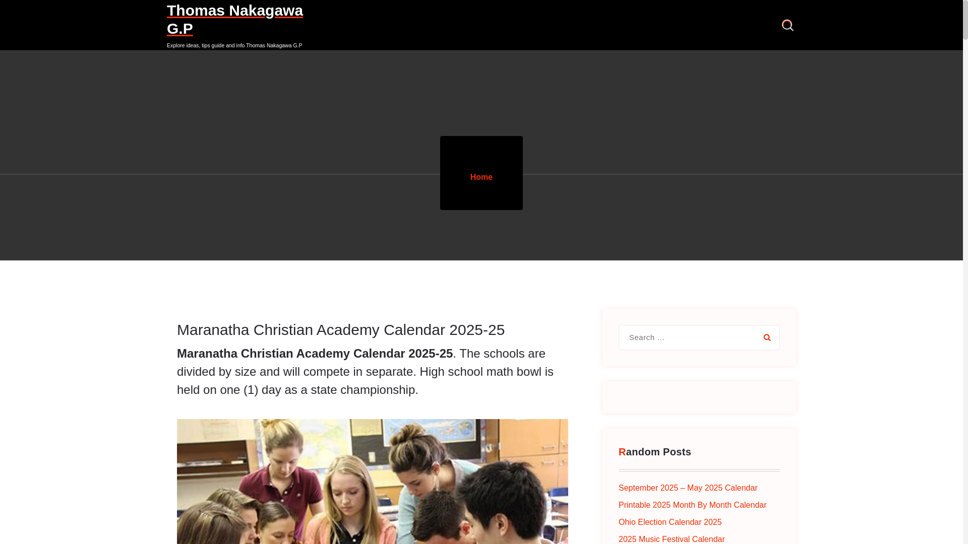 website screenshot of https://thomasnakagawagp.pages.dev/