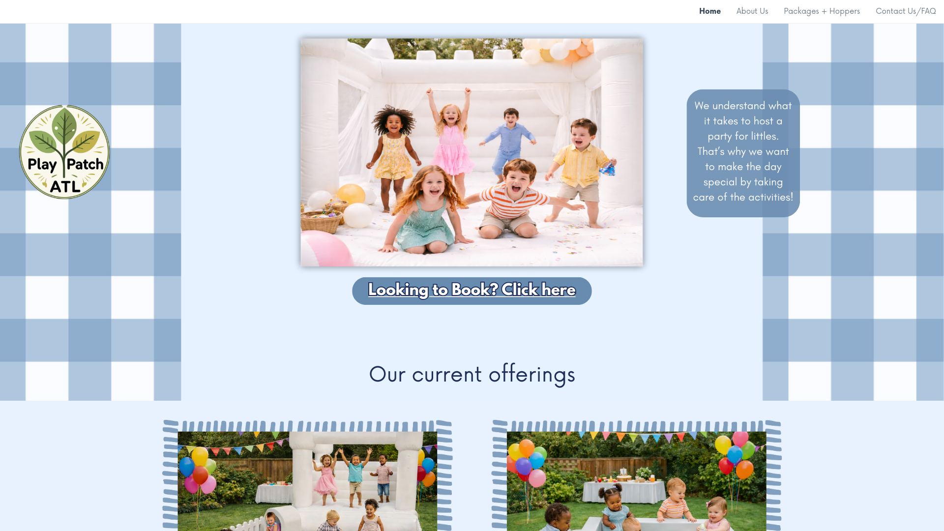 website screenshot of https://playpatchatl.com/