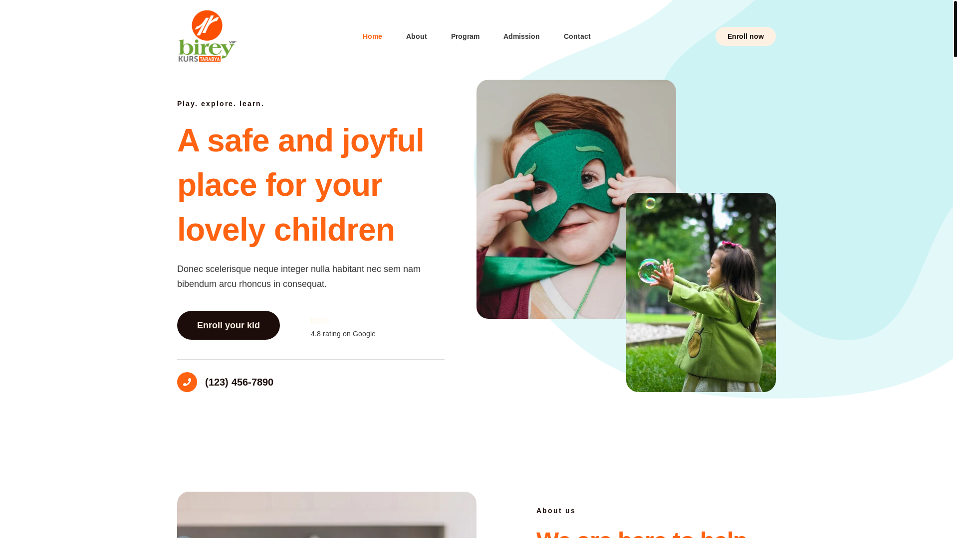 website screenshot of https://tarabyabirey.com/