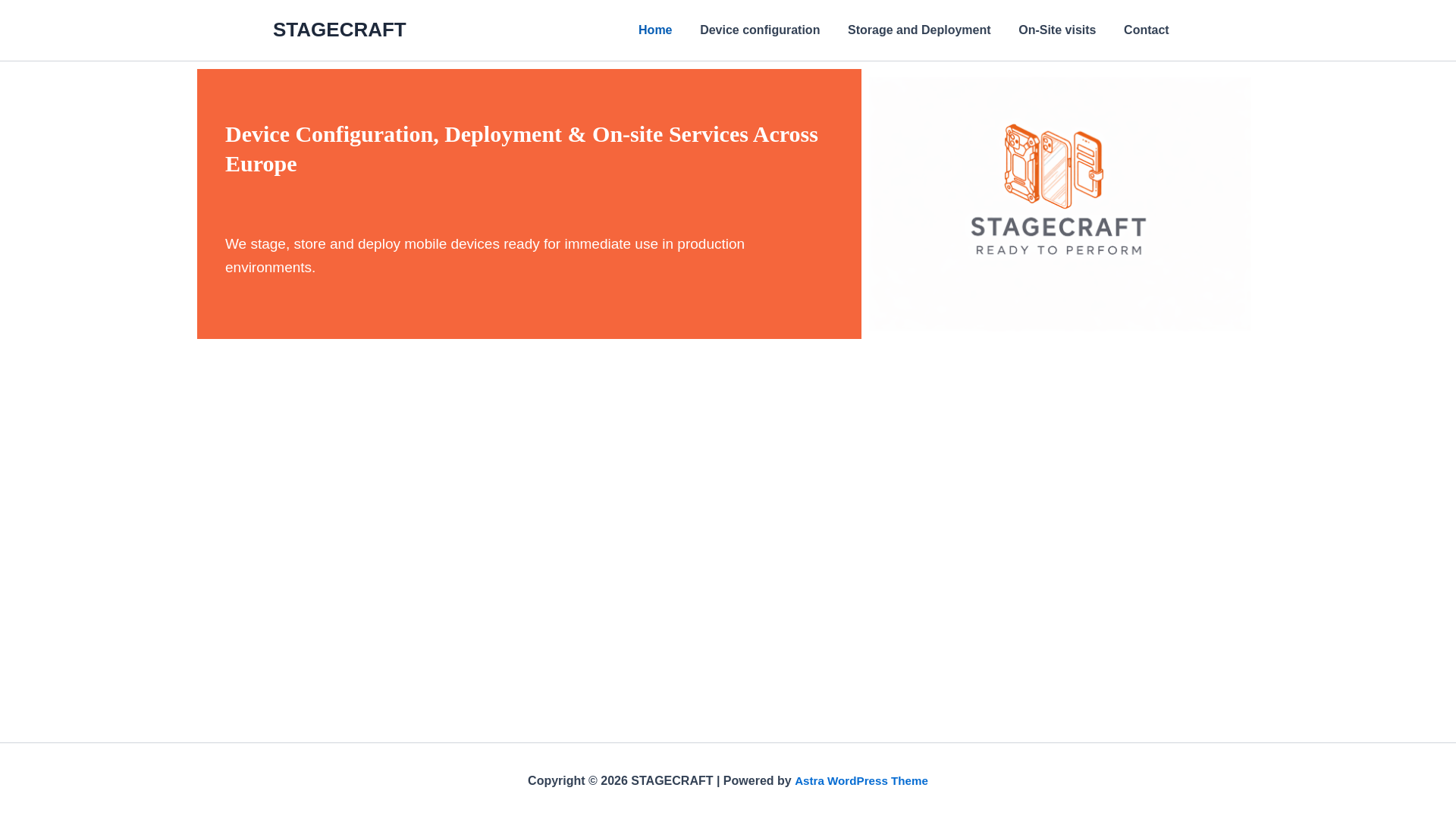 website screenshot of https://stagecraftlab.com/