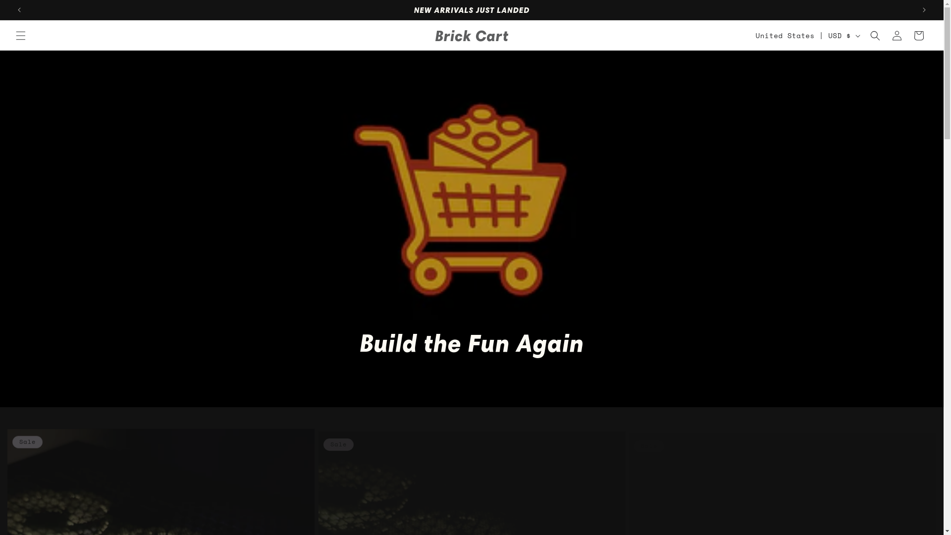 website screenshot of https://brickcart.store/