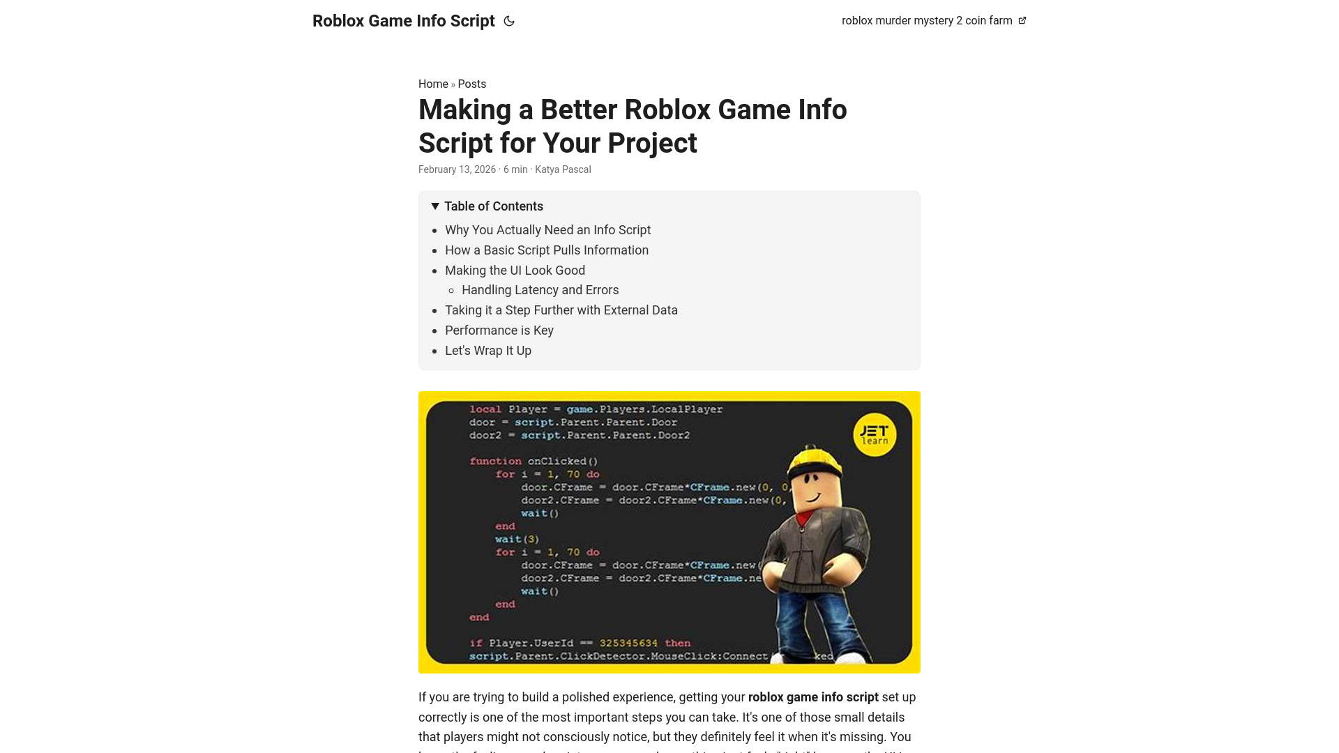 website screenshot of https://roblox-game-info-script.pages.dev/
