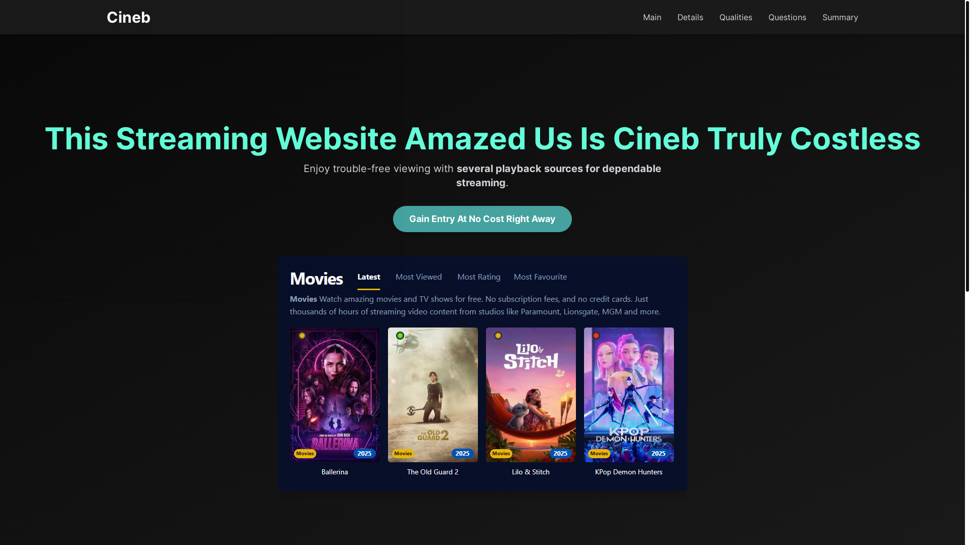website screenshot of https://cineb-kewq.pages.dev/