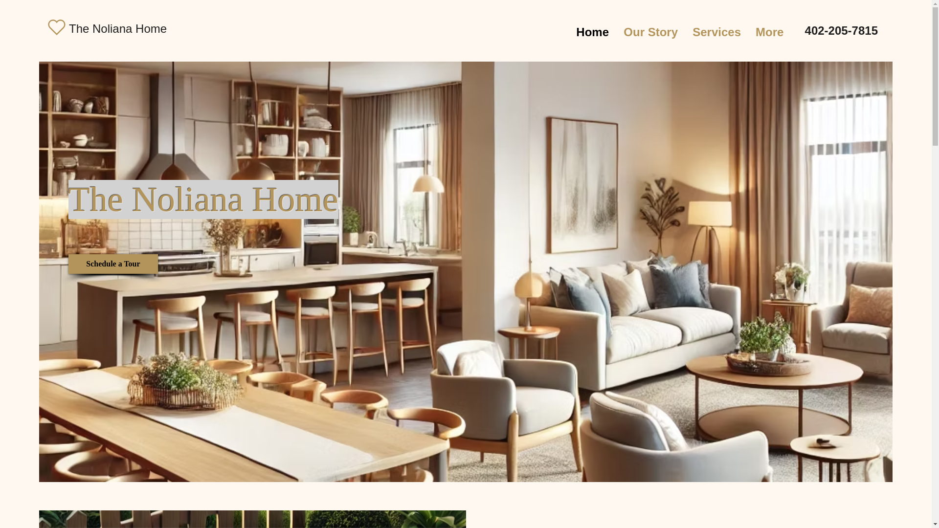website screenshot of https://nolianahospice.com/