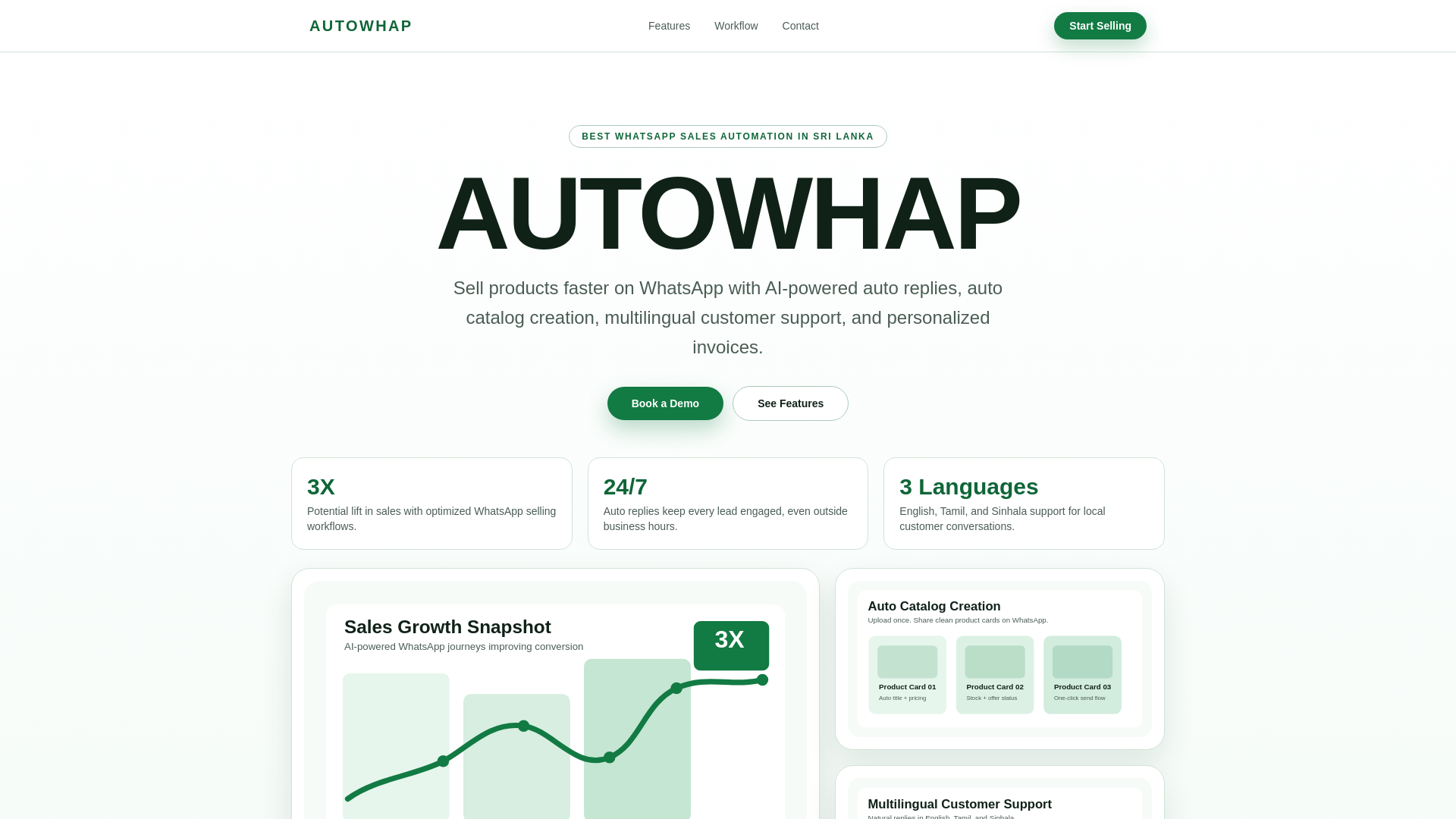 website screenshot of https://autowhap.com/