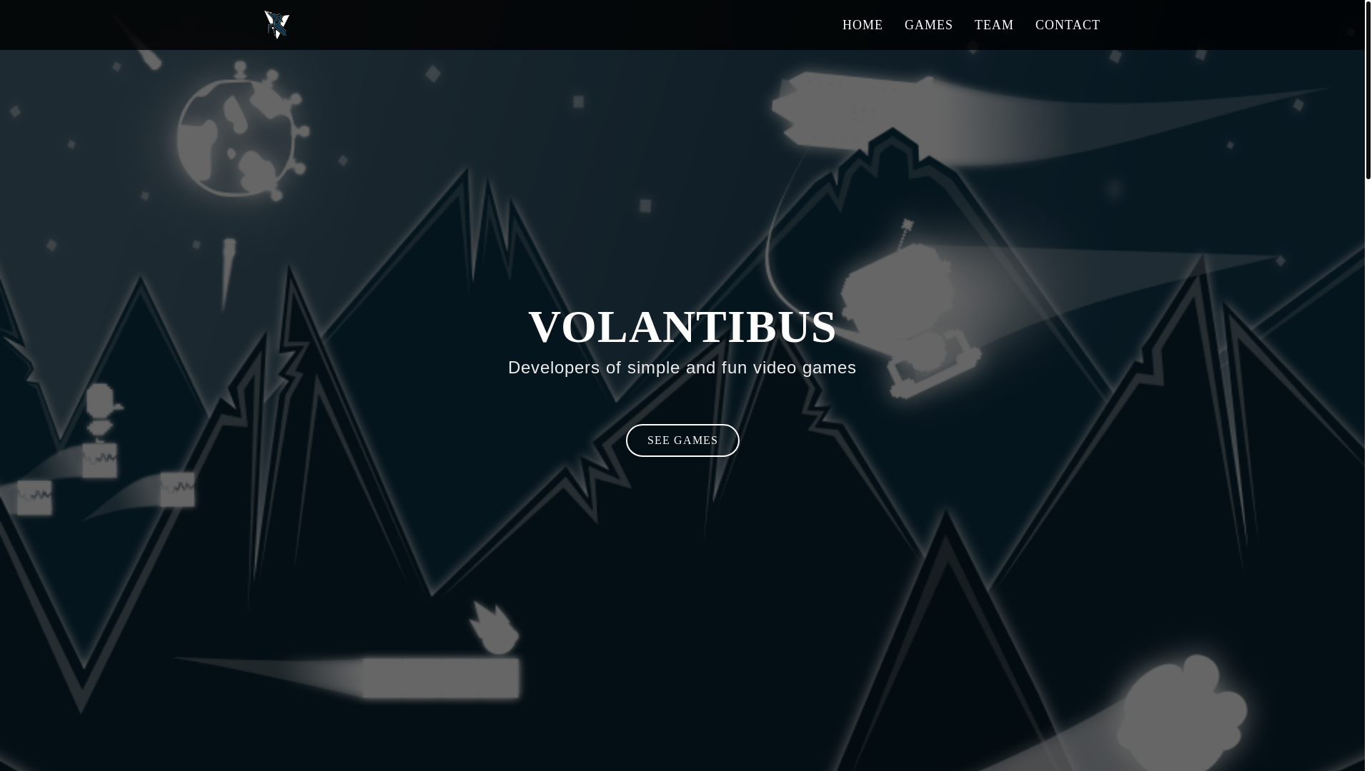 website screenshot of https://volantibus.space/