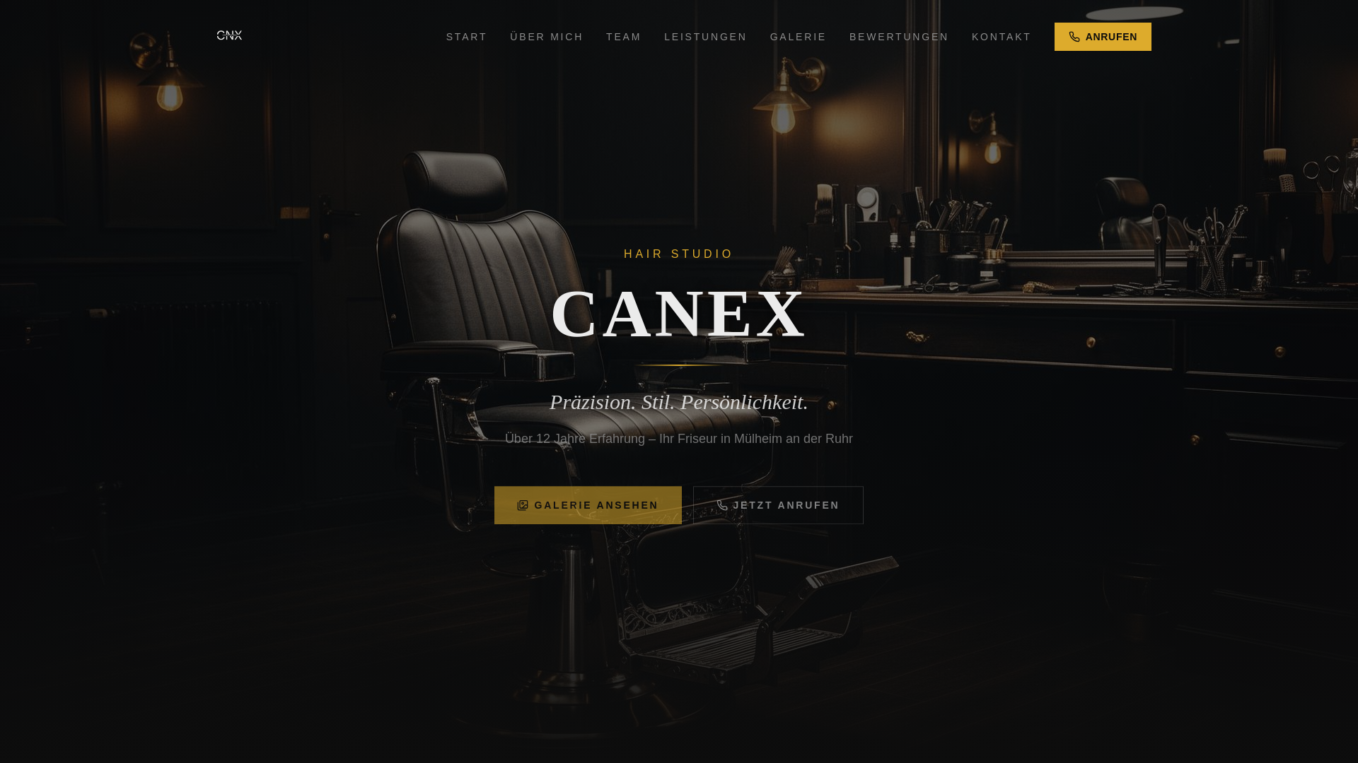 website screenshot of https://canex-studio.de/