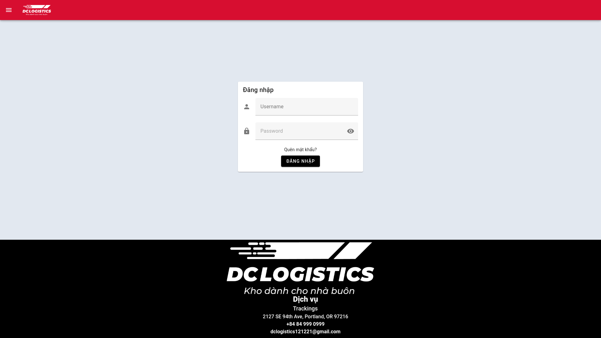 website screenshot of https://kdlogisticskho.net/