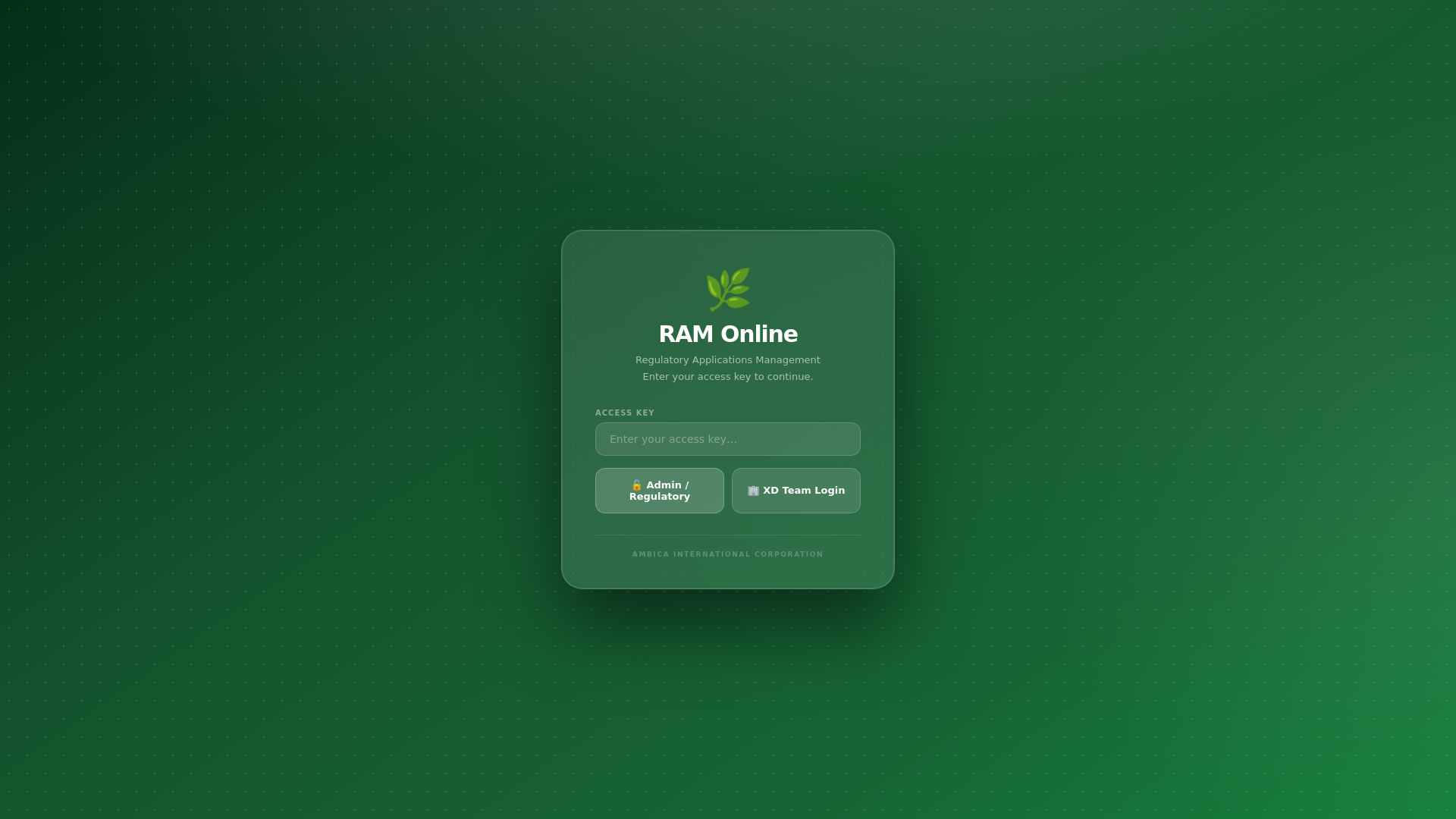 website screenshot of https://ambicaram-xd-reg.pages.dev/