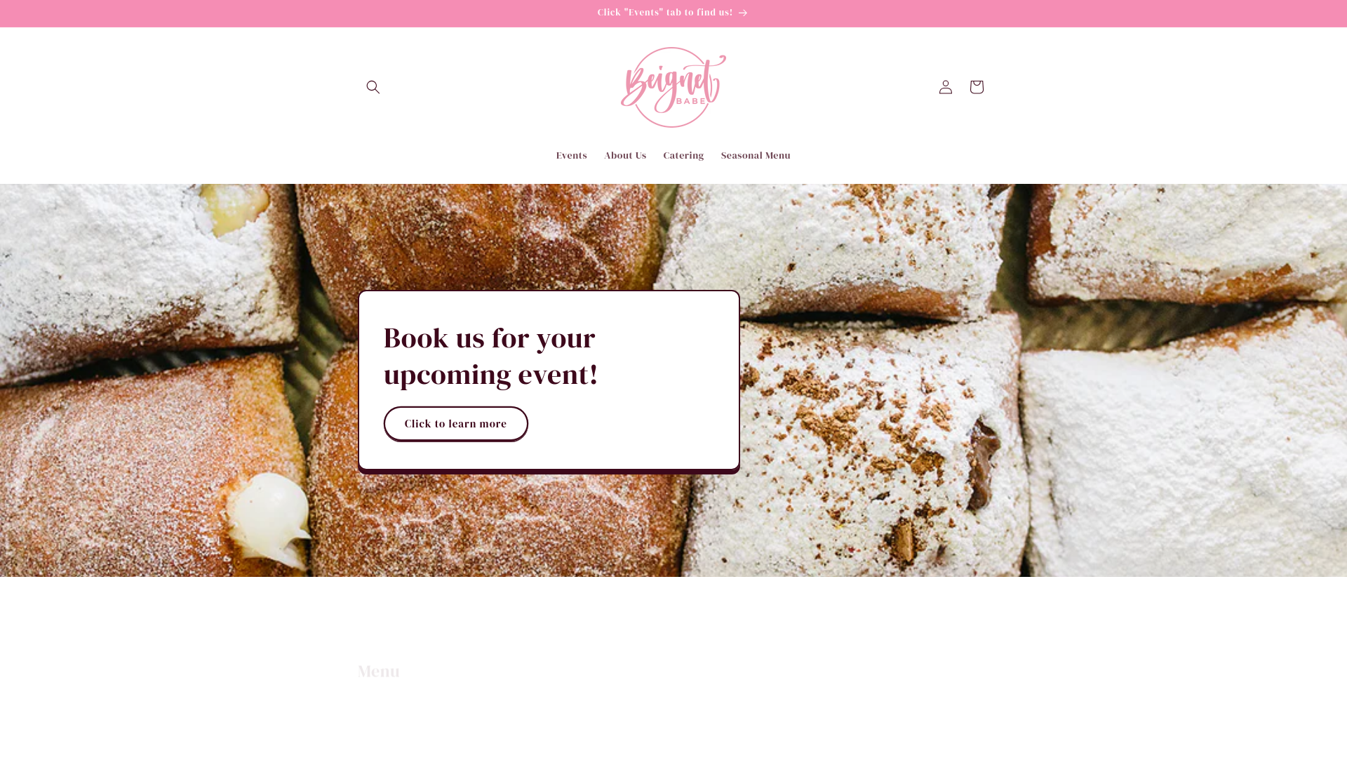 website screenshot of https://arizonaespressocompany.com