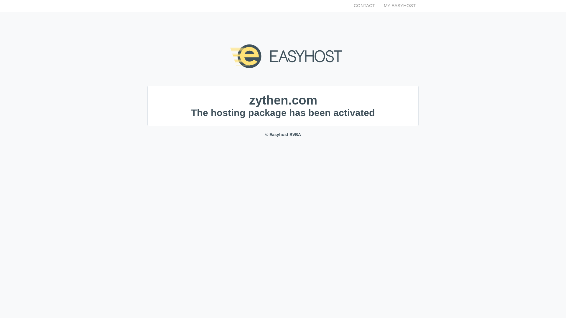 website screenshot of https://zythen.com/