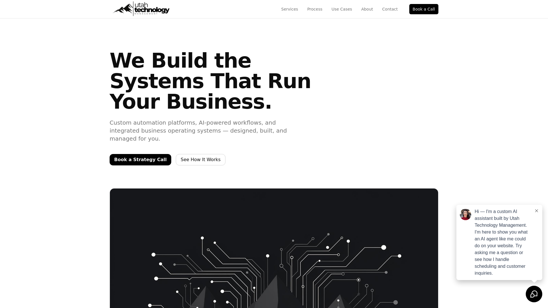 website screenshot of https://utahtechman.pages.dev/