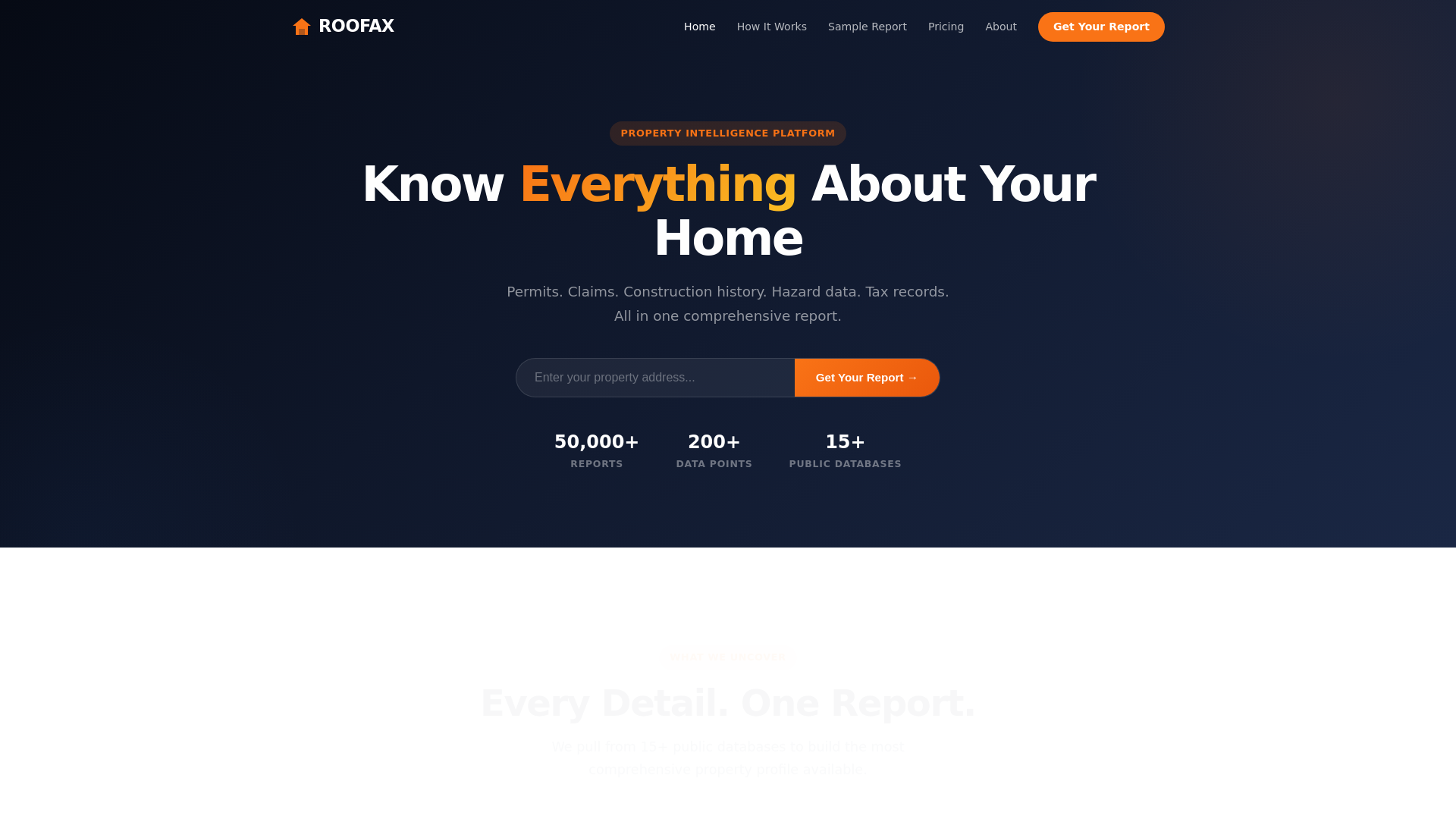 website screenshot of https://roofax.pages.dev/