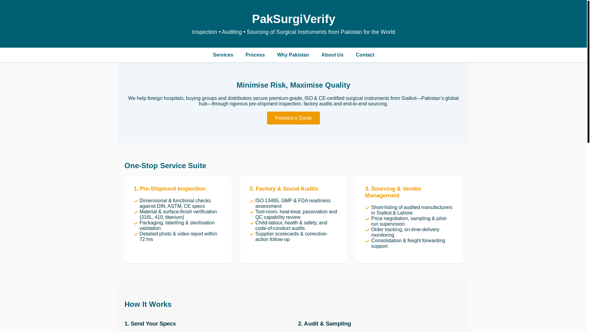 website screenshot of https://paksurgiverify.pages.dev/