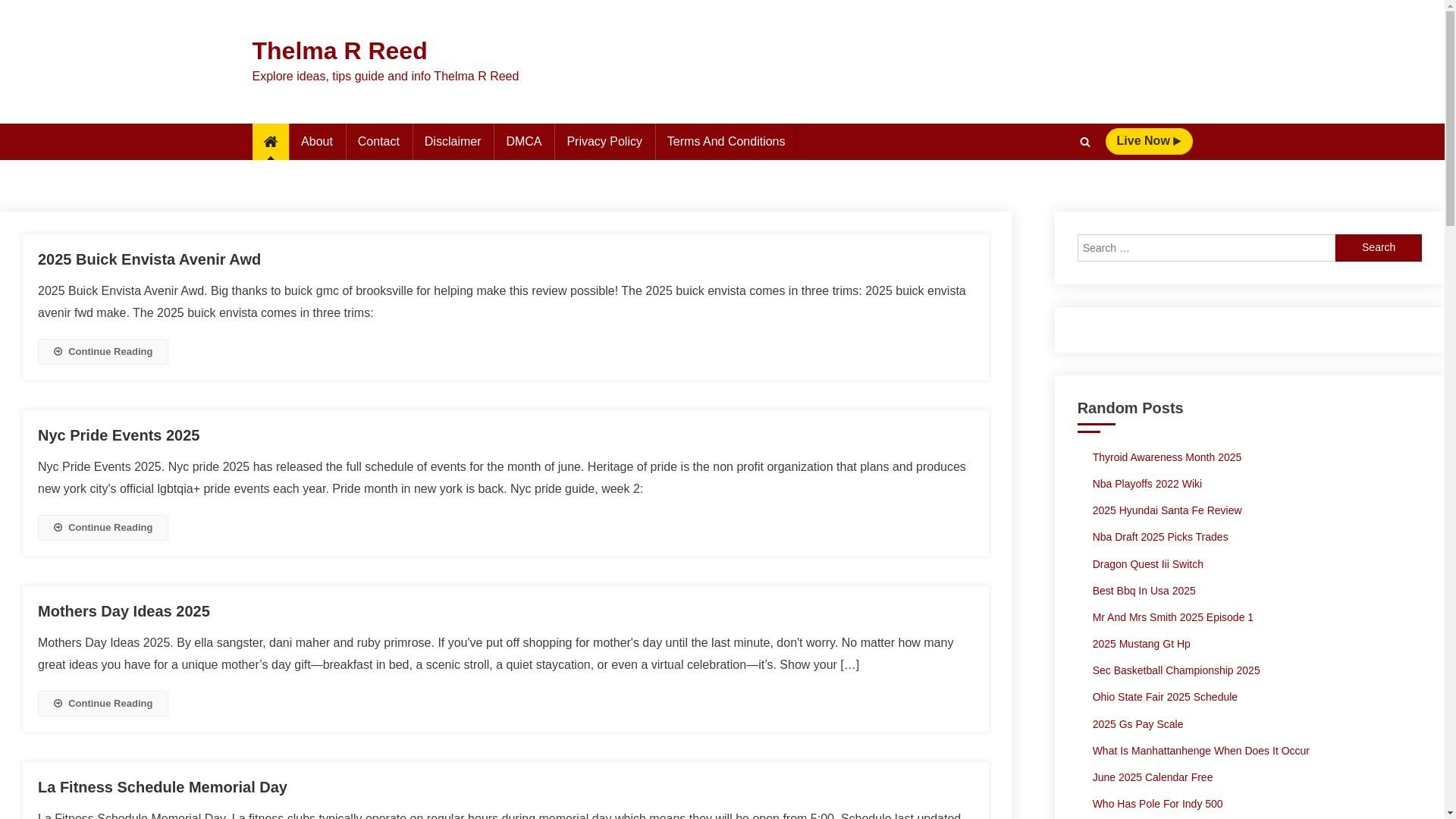 website screenshot of https://thelmarreedo.pages.dev/