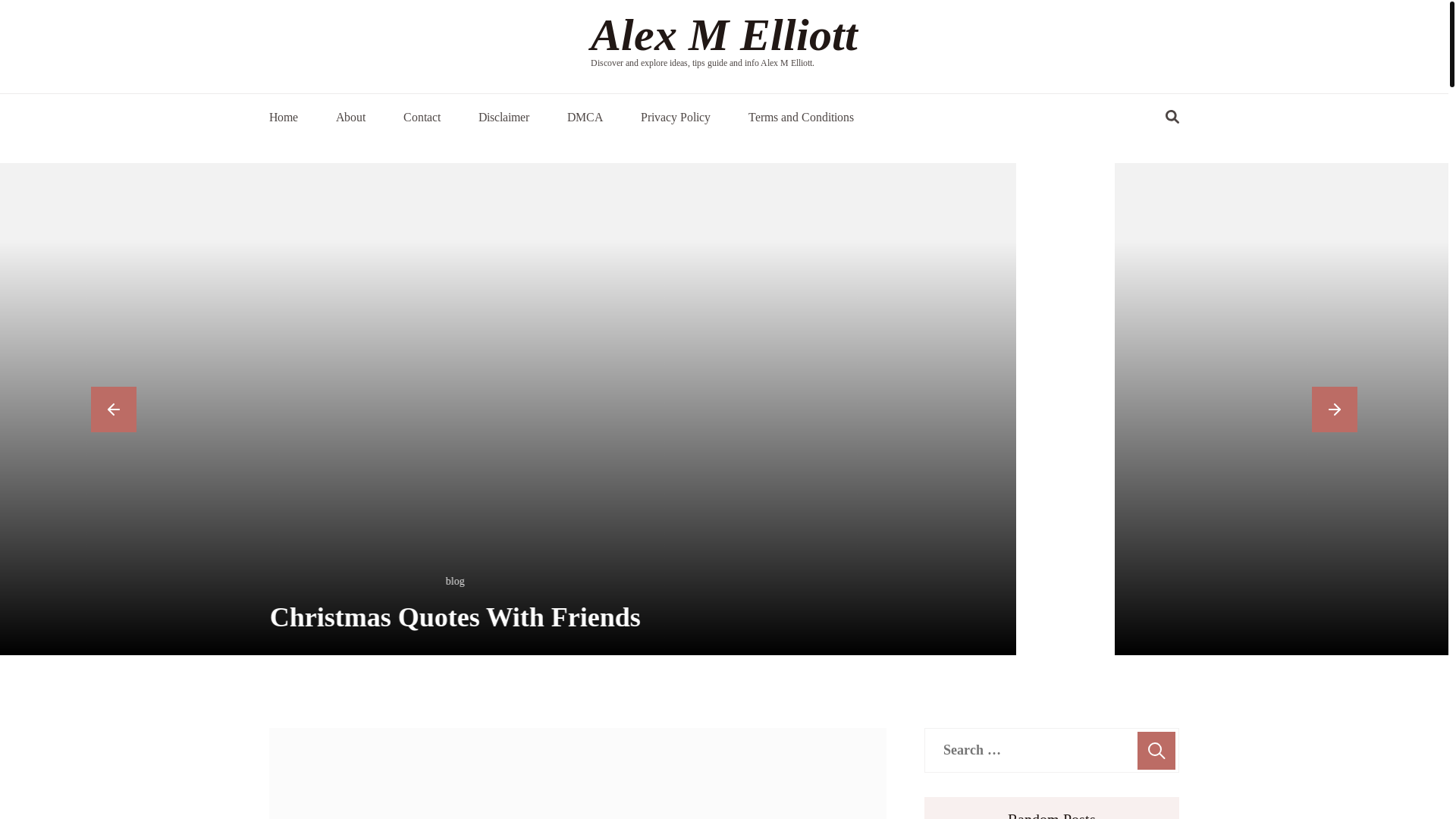 website screenshot of https://alexmelliottt.pages.dev/