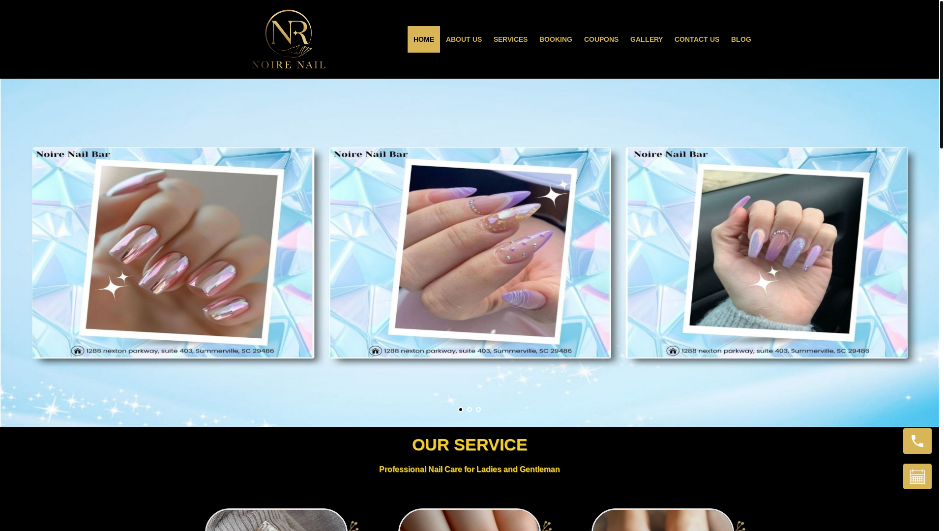 website screenshot of https://noirenailbarsummerville.com/