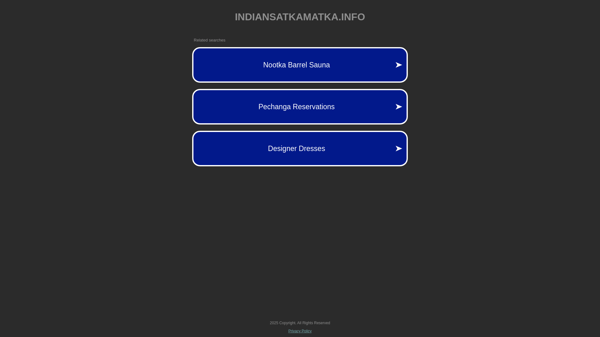 website screenshot of https://indiansatkamatka.info/