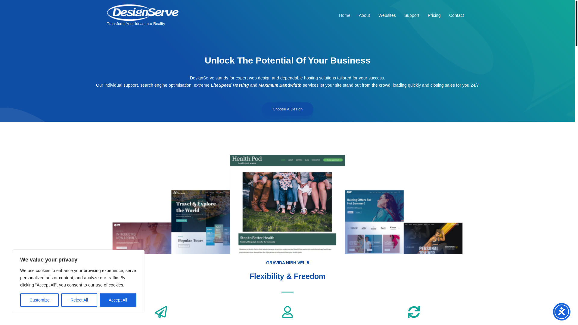 website screenshot of https://loverhondda.co.uk/