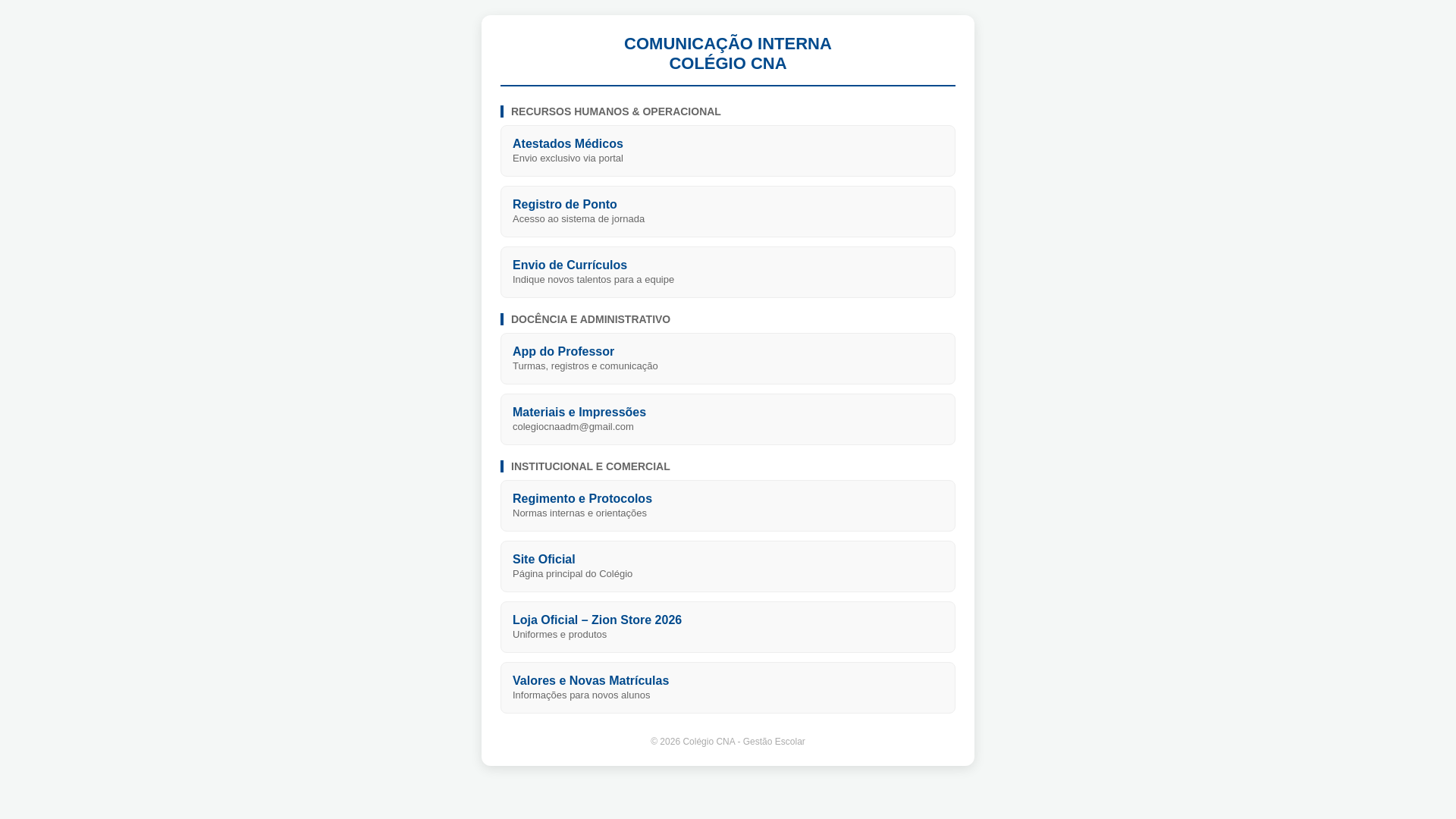 website screenshot of https://comunicacaointernacna.pages.dev/
